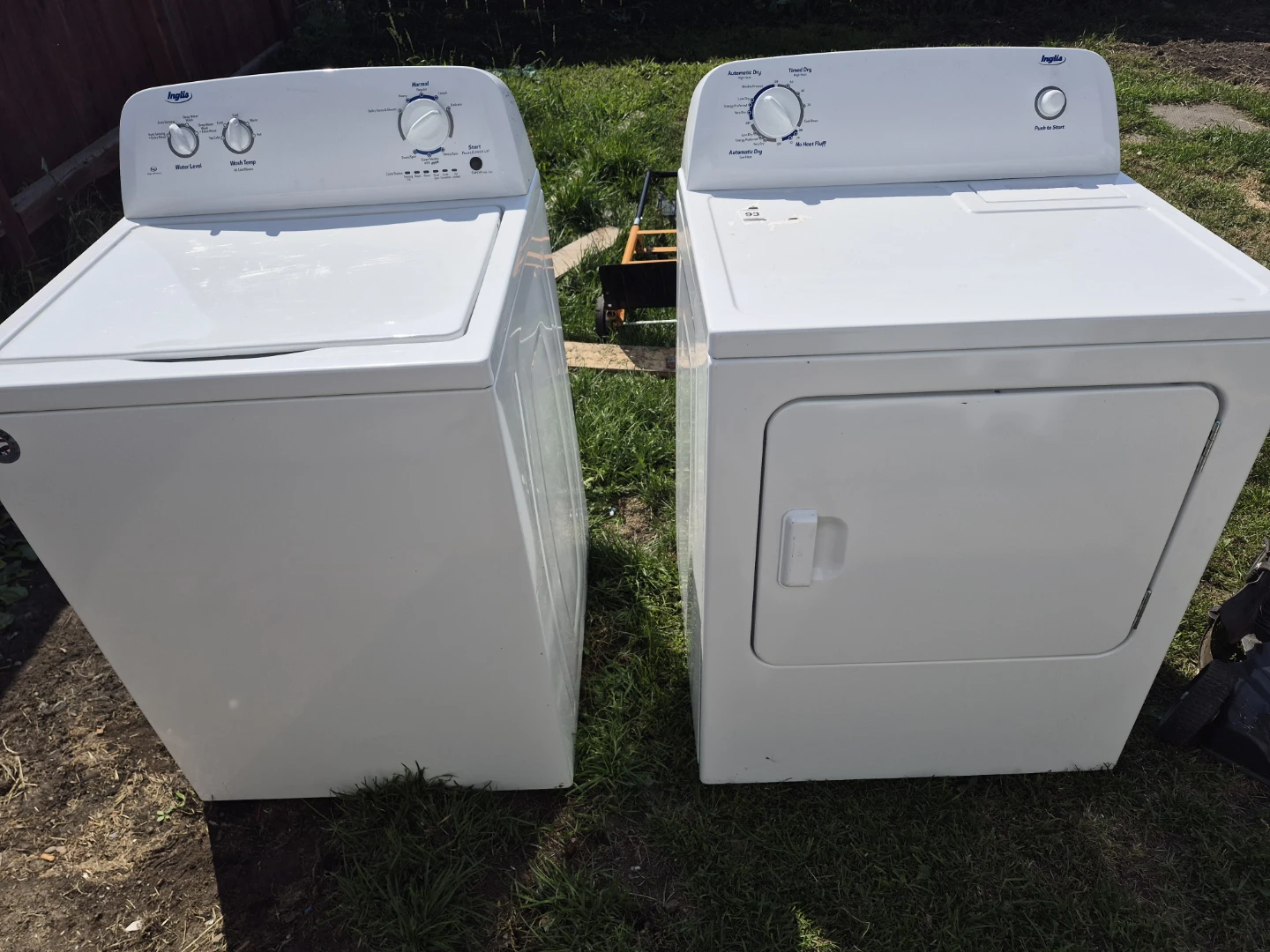 Inglis Washer and Dryer Set