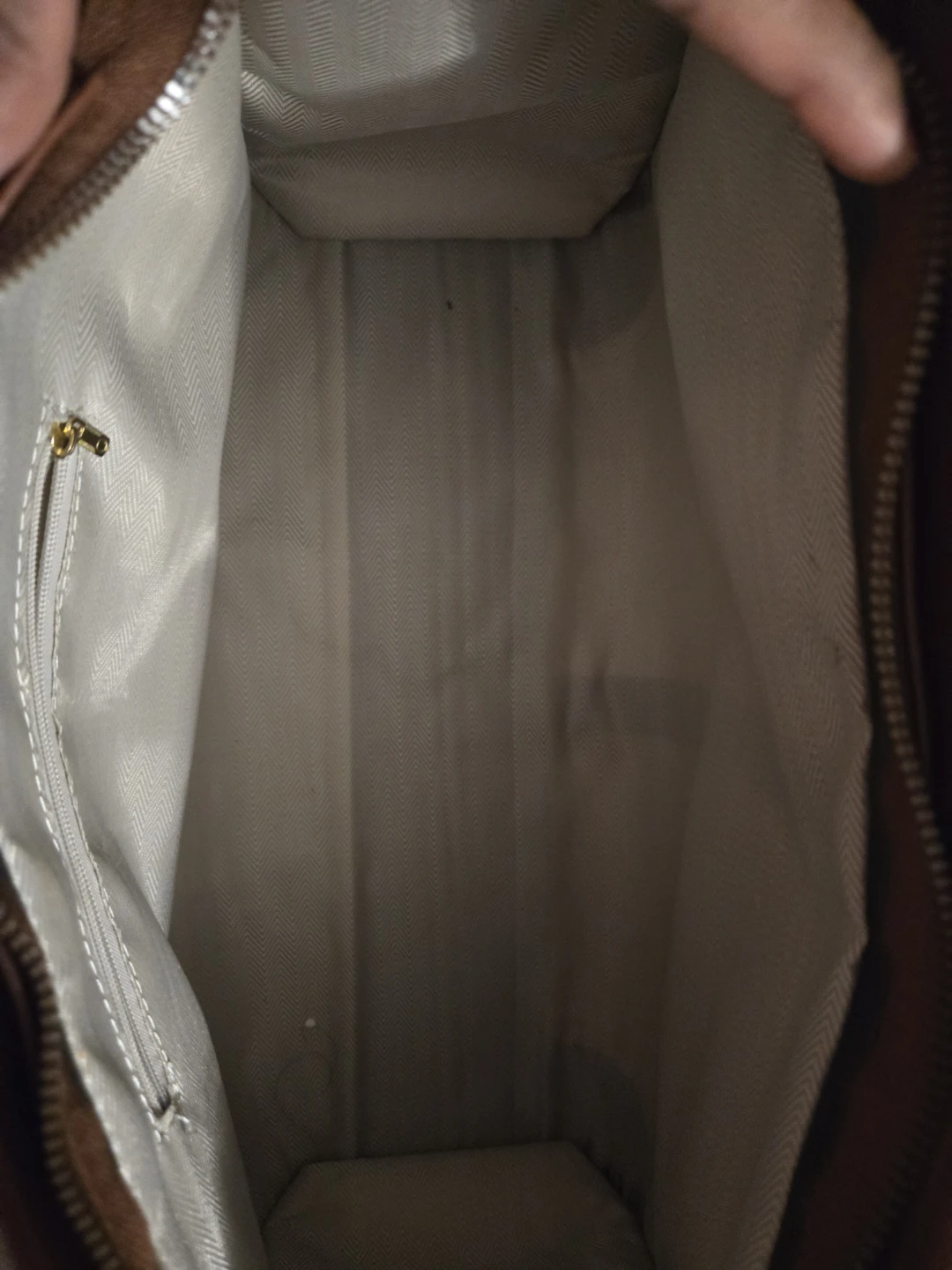 Brown Patent Leather Handbag - photo 2