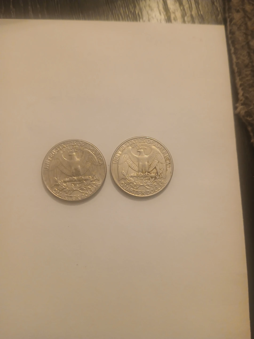 Two US Quarters - photo 2