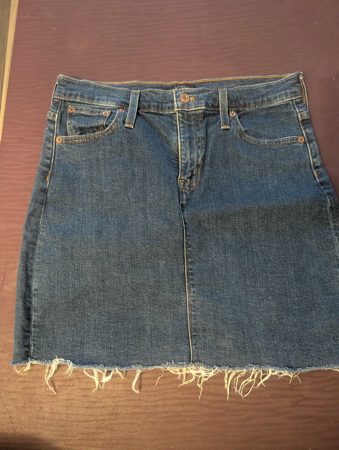 J. Crew Mercantile Denim Skirt Size 4
