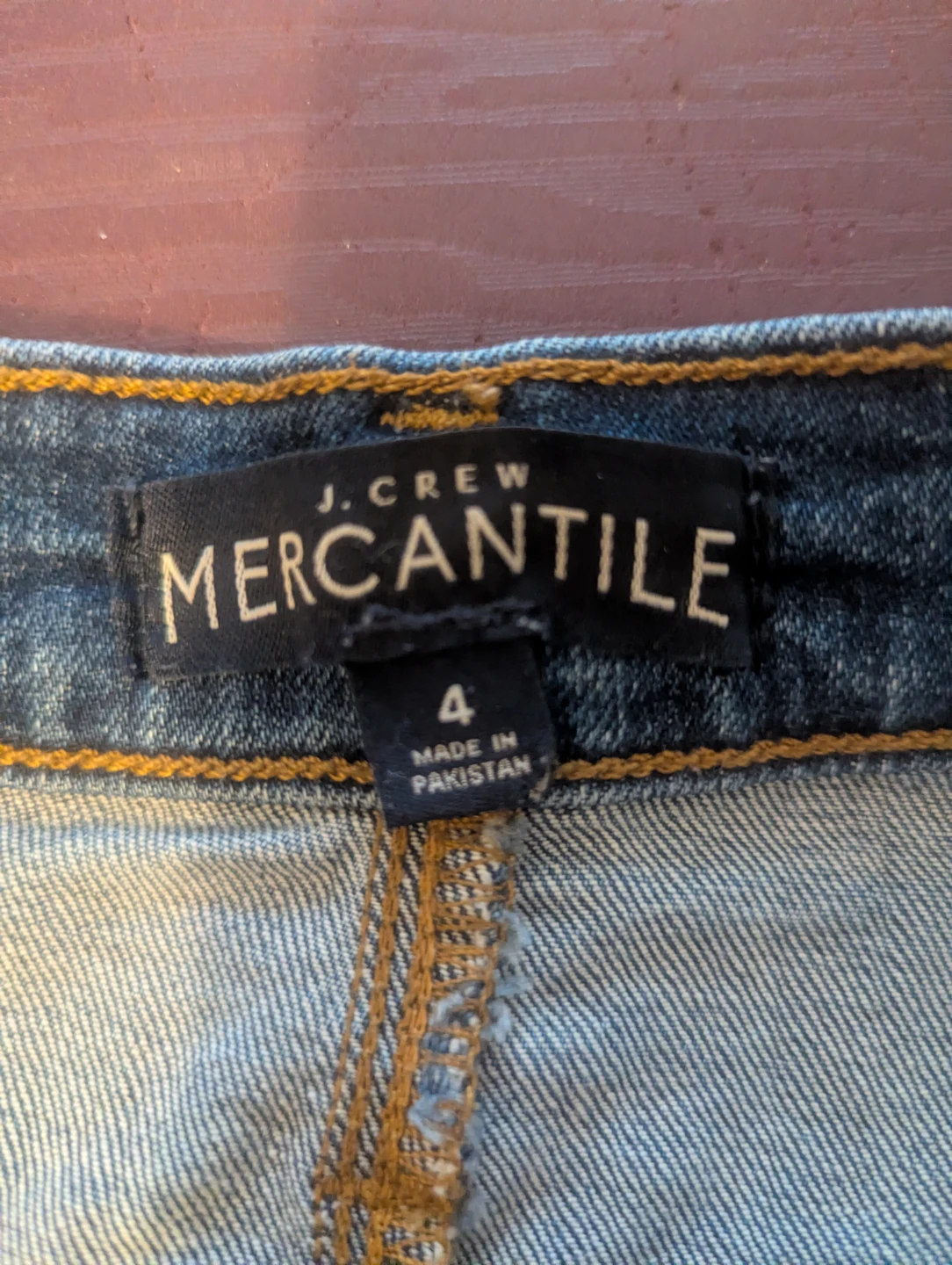 J. Crew Mercantile Denim Skirt Size 4 - photo 2