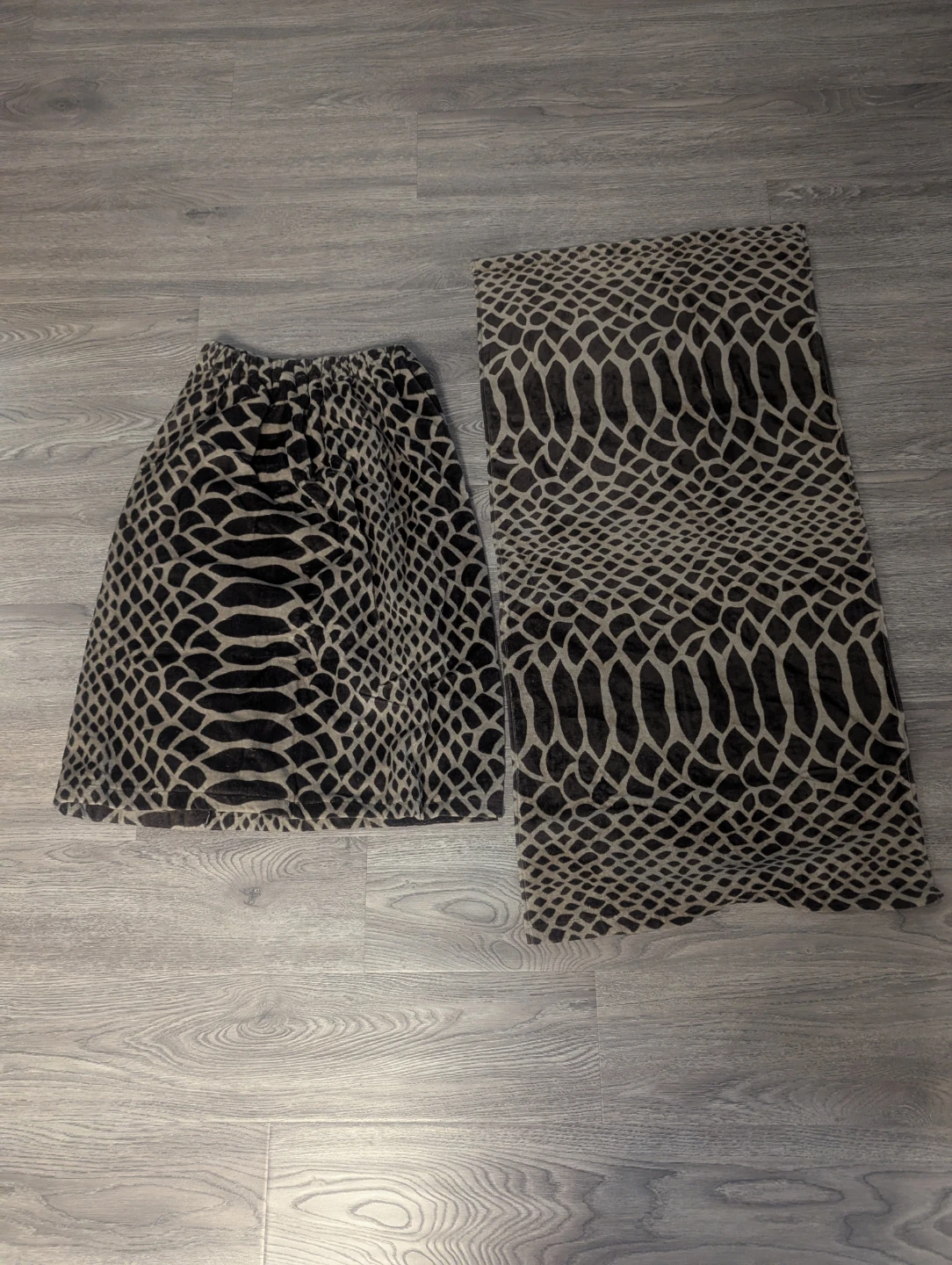 Brand new towel wrap and towel set