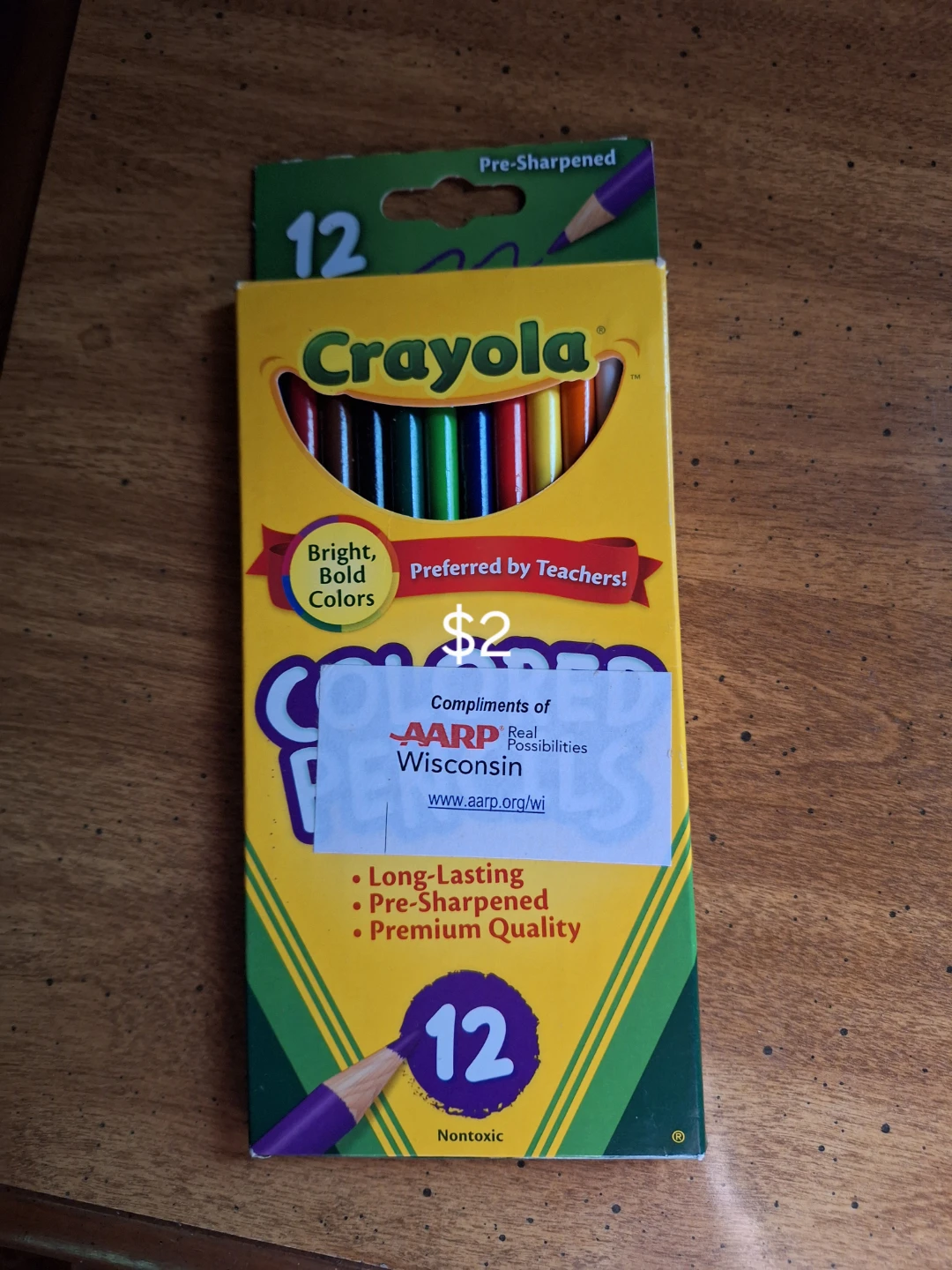 Crayola 12 Count Colored Pencils