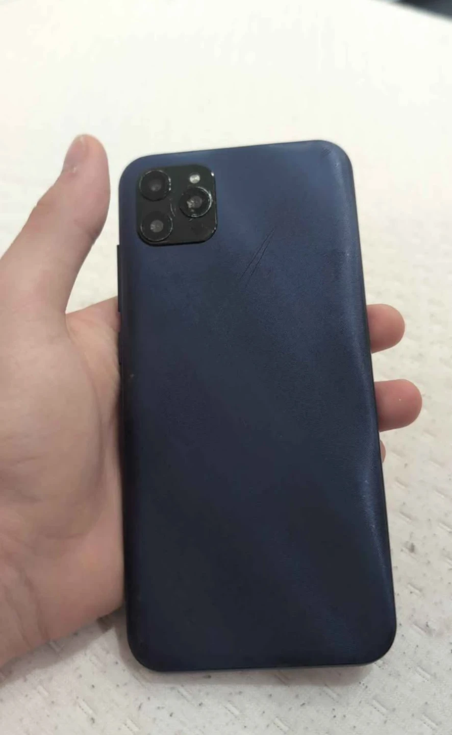 Blue Android Smartphone