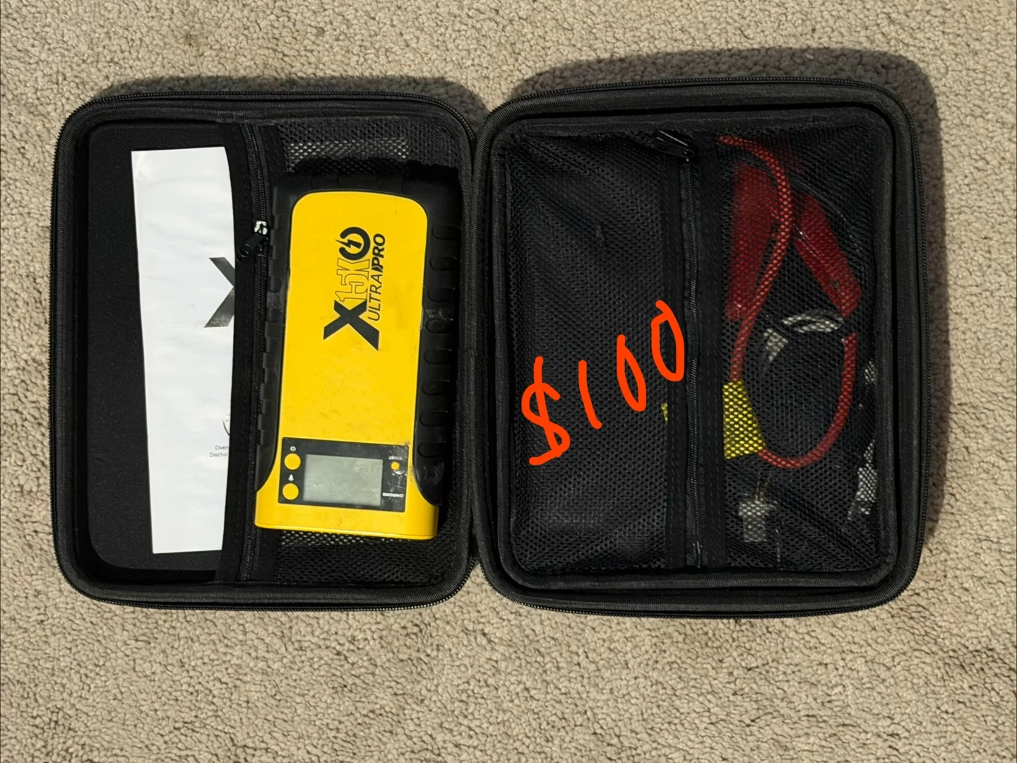 X1500 ULTRA PRO Jump Starter with Case
