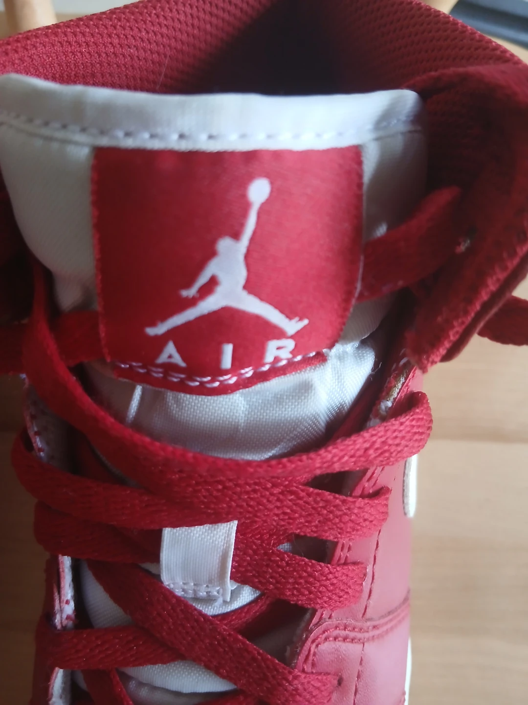 Air Jordan 1 Mid Red Sneakers - photo 3