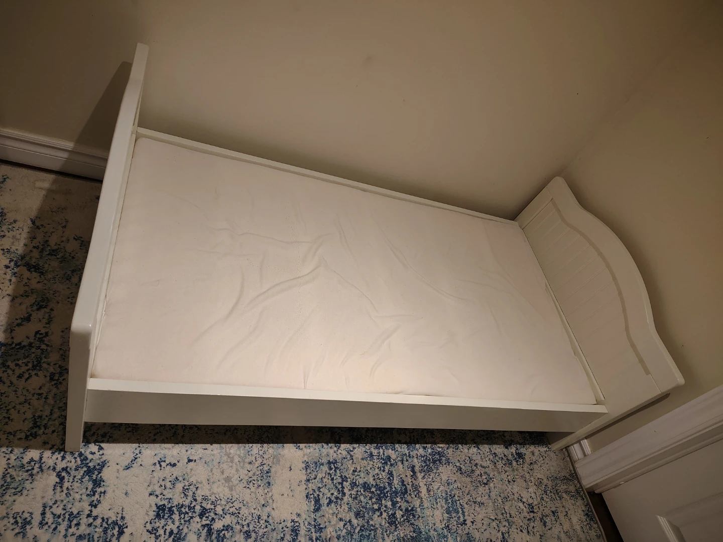 White Toddler Bed Frame - photo 5