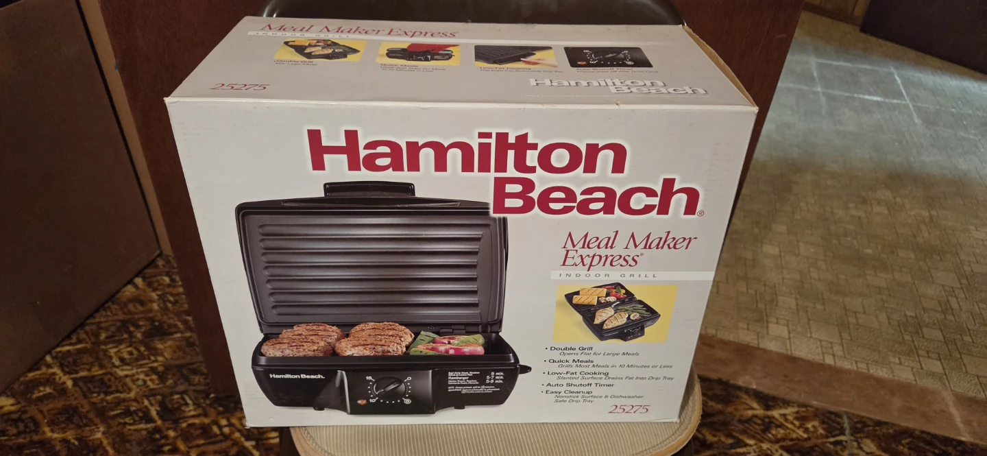 Hamilton Beach indoor grill