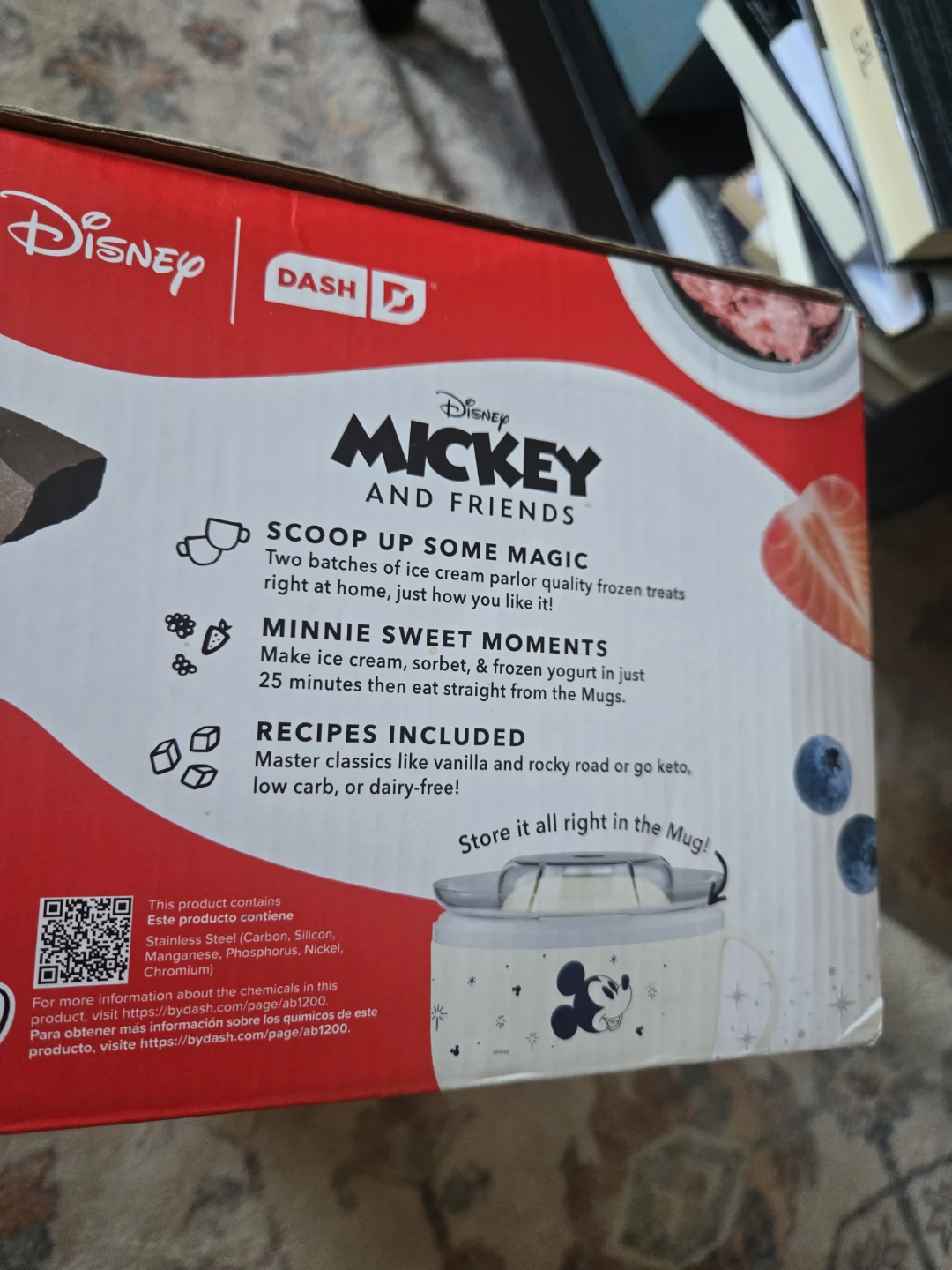 Disney Dash My Mug Ice Cream Maker Bundle - photo 4