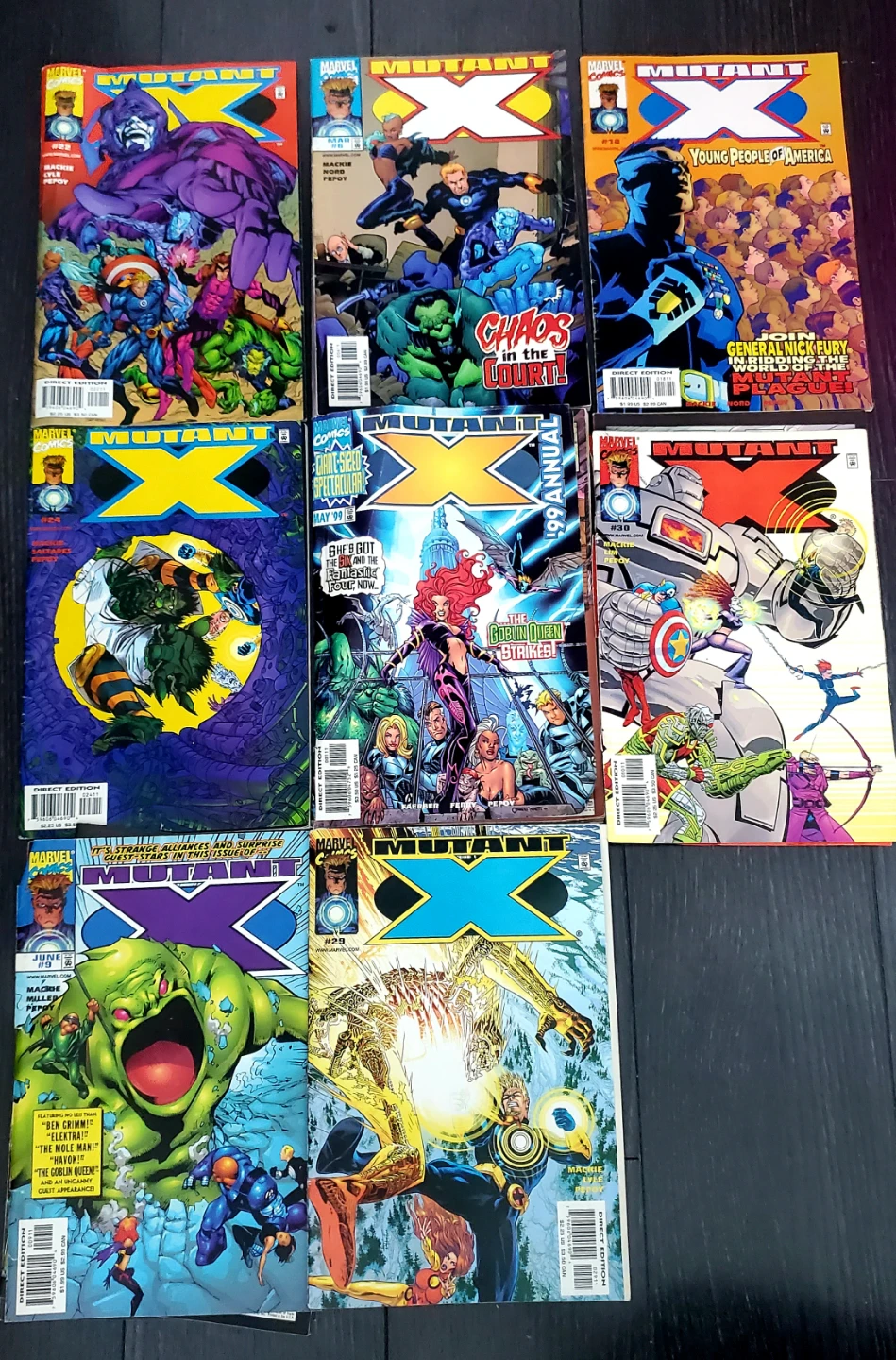 Marvel Mutant X Comic book Lot - photo 2
