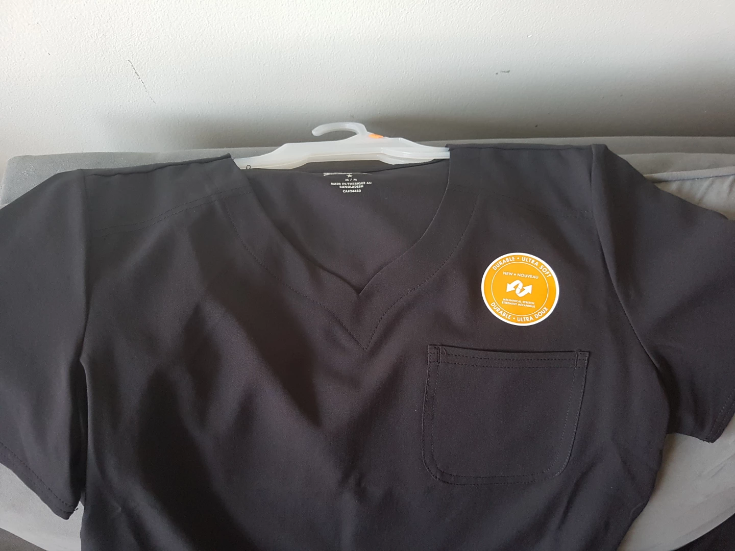 Black Scrub Tops & Pants Set - photo 3