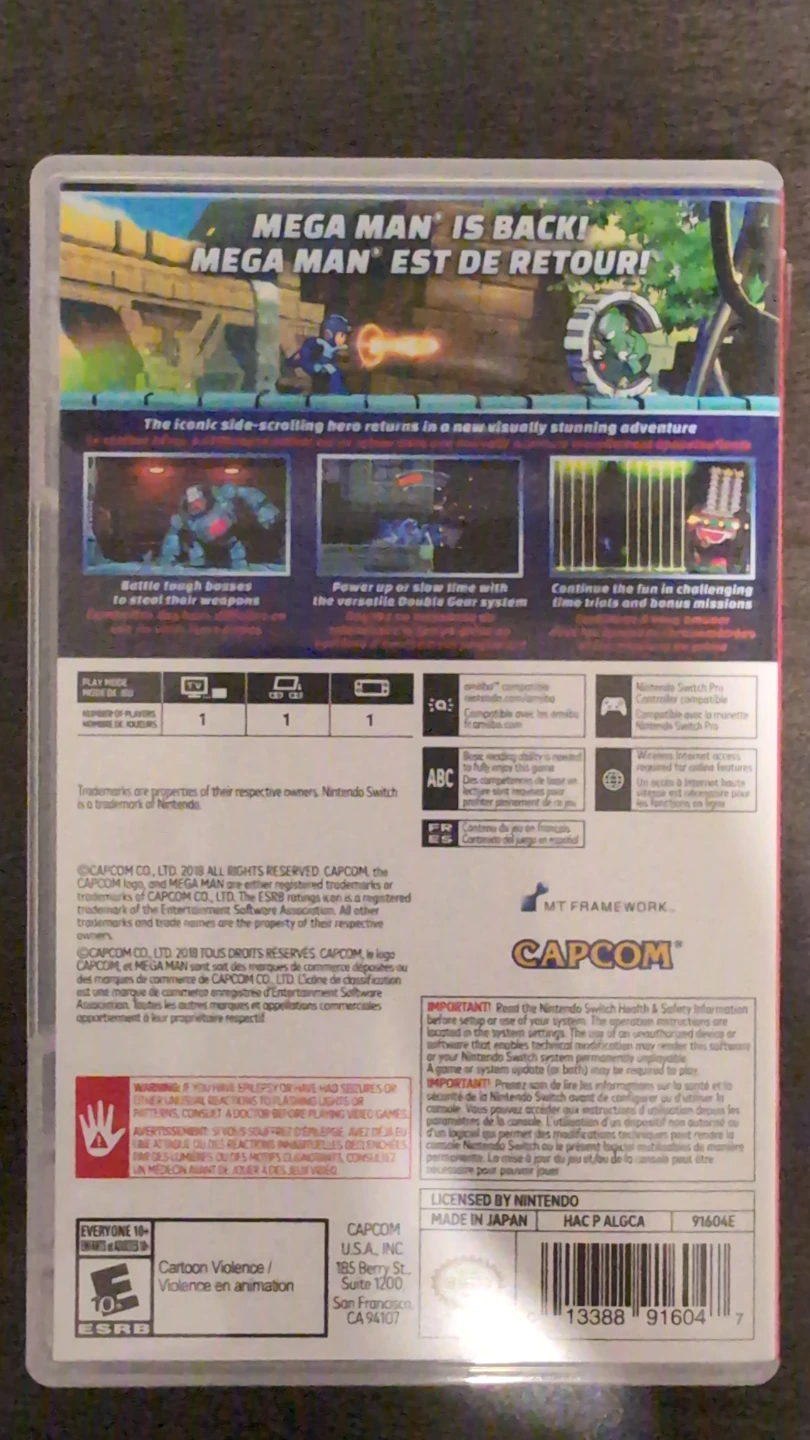 Mega Man 11 Nintendo Switch Game - photo 3