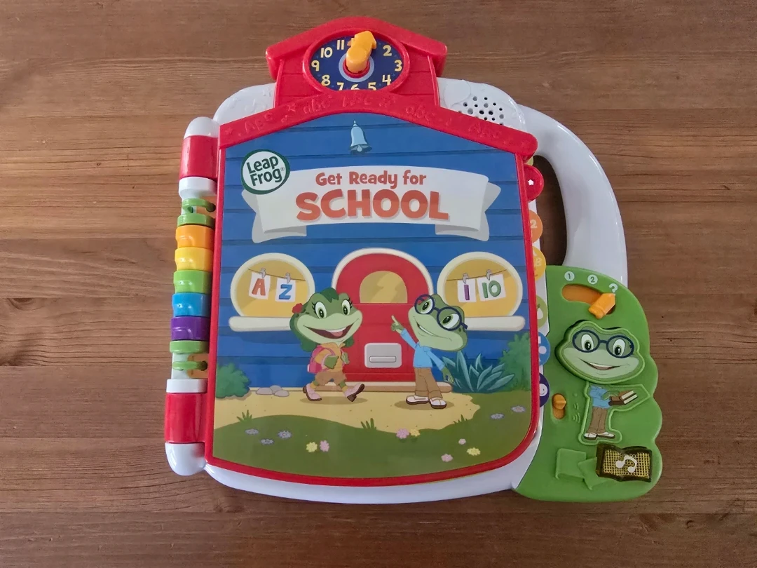 LeapFrog Tad's Get Ready for School Book