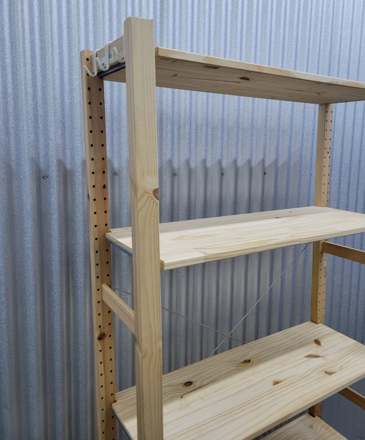 Like new IKEA IVAR Shelving Unit - Pine Wood - photo 2