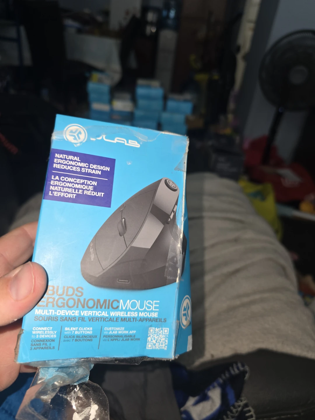 JLab JBuds Ergonomic Wireless Mouse - photo 4