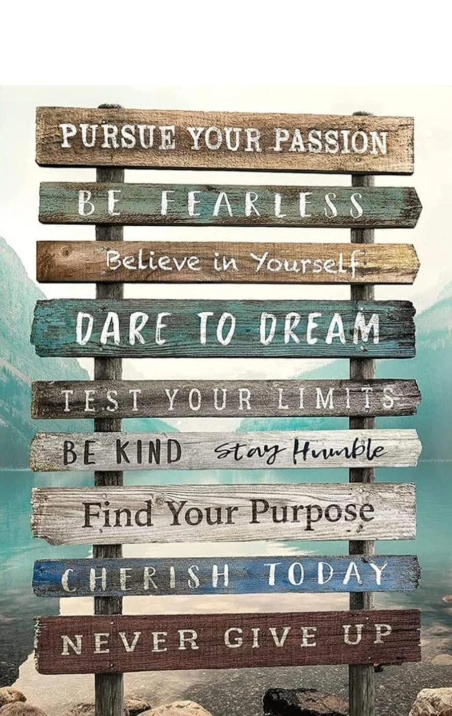 Diamond Painting Kit - Inspirational Signs