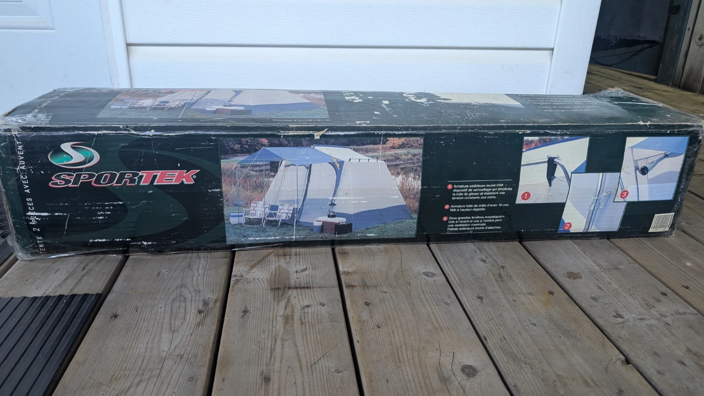 Sportek 2-Room Cabin Tent w/ Awning - photo 4