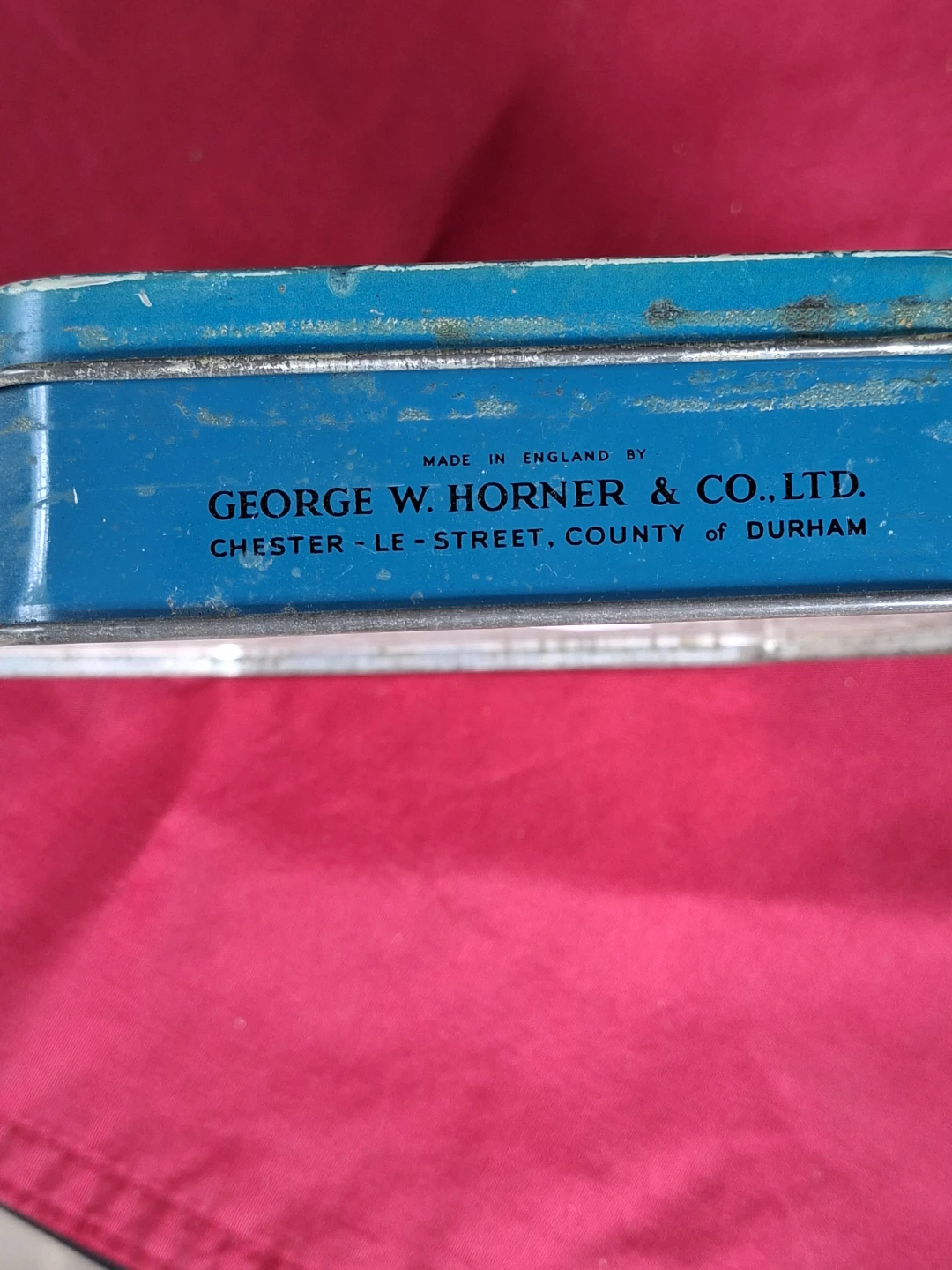 Vintage Victorian couple tin box - photo 2