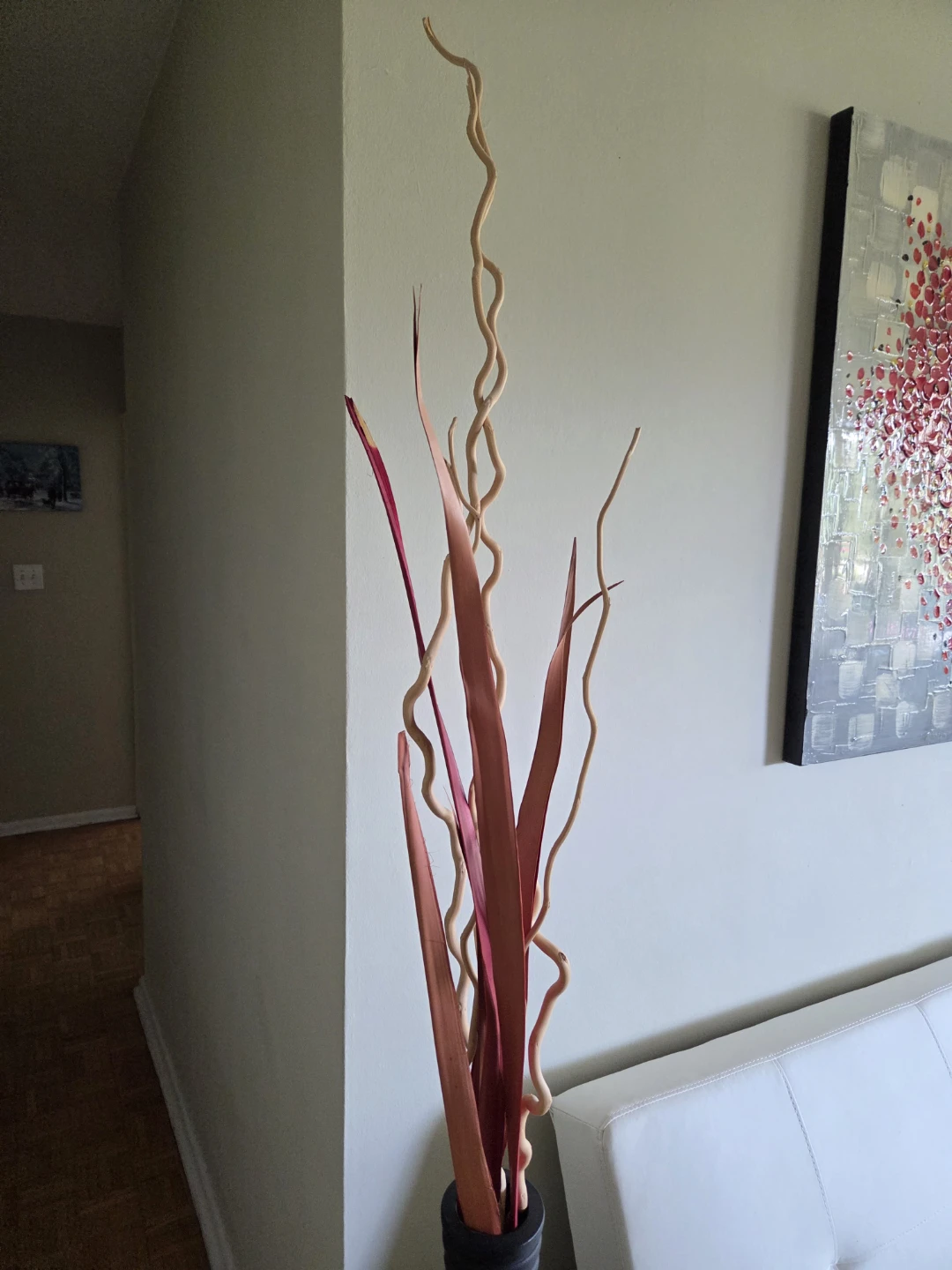 Decorative Vase with Dried Stems - photo 3