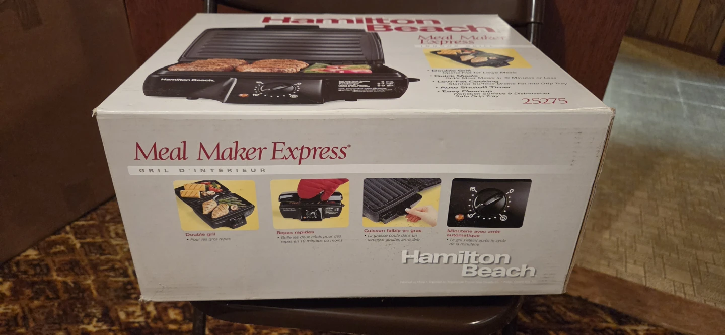 Hamilton Beach indoor grill - photo 2