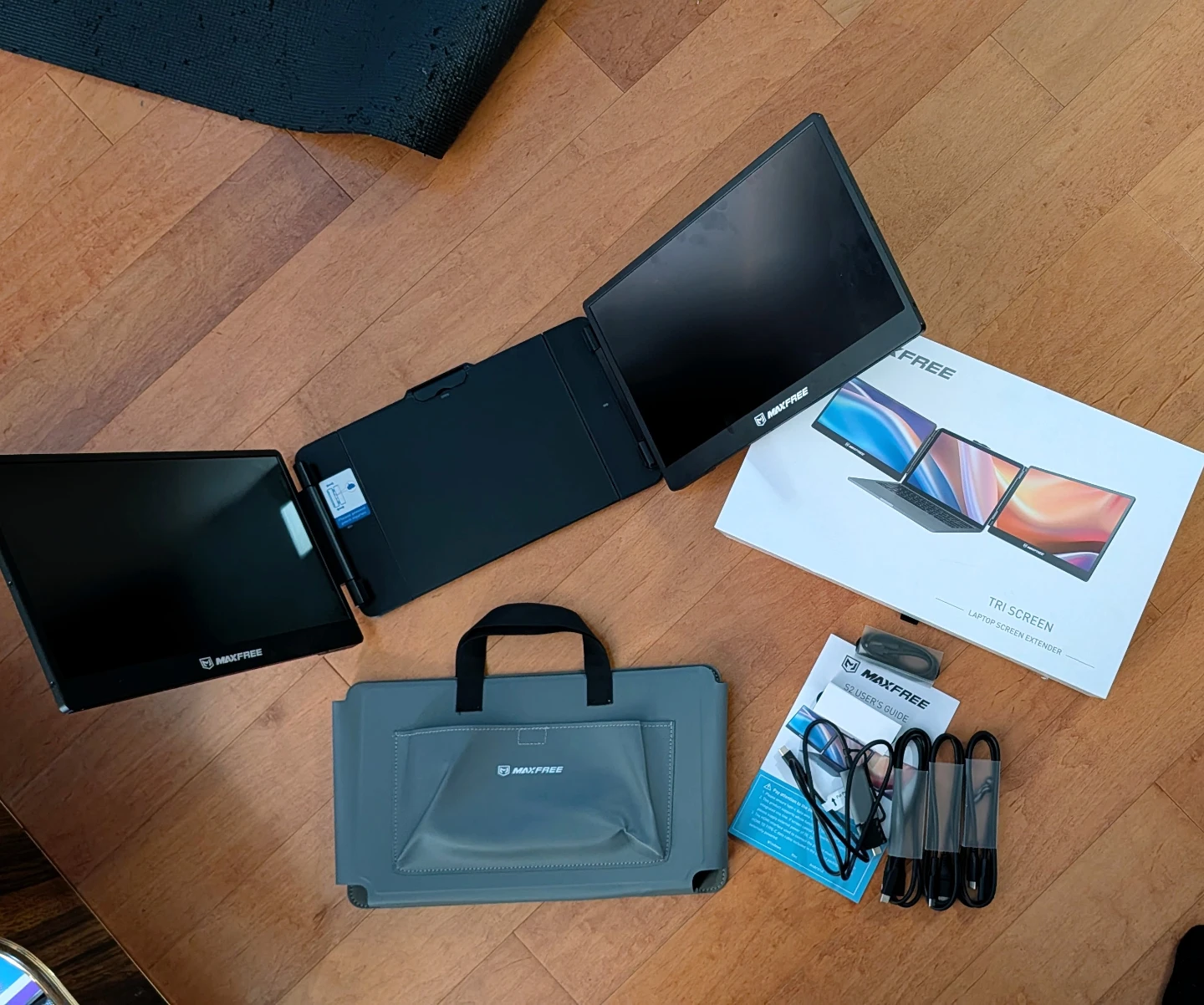 Maxfree S2 Tri Screen Laptop Screen Extender - photo 3