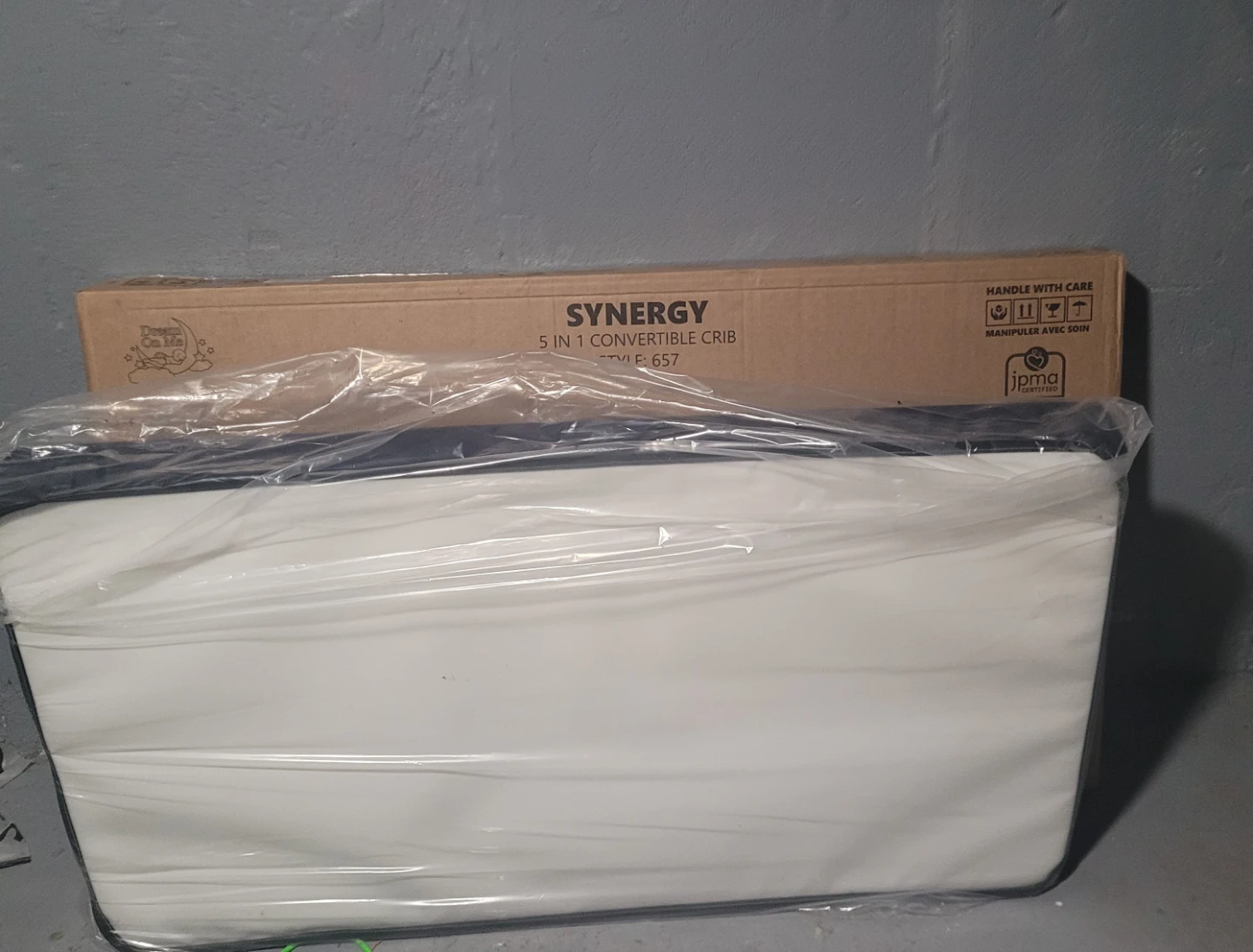 Synergy 5-in-1 Convertible Crib Style 657 - photo 2