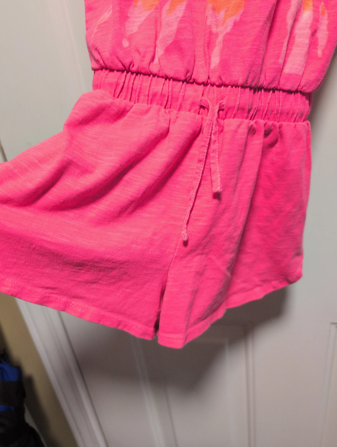 Justice Pink Tie-Dye Romper - photo 3