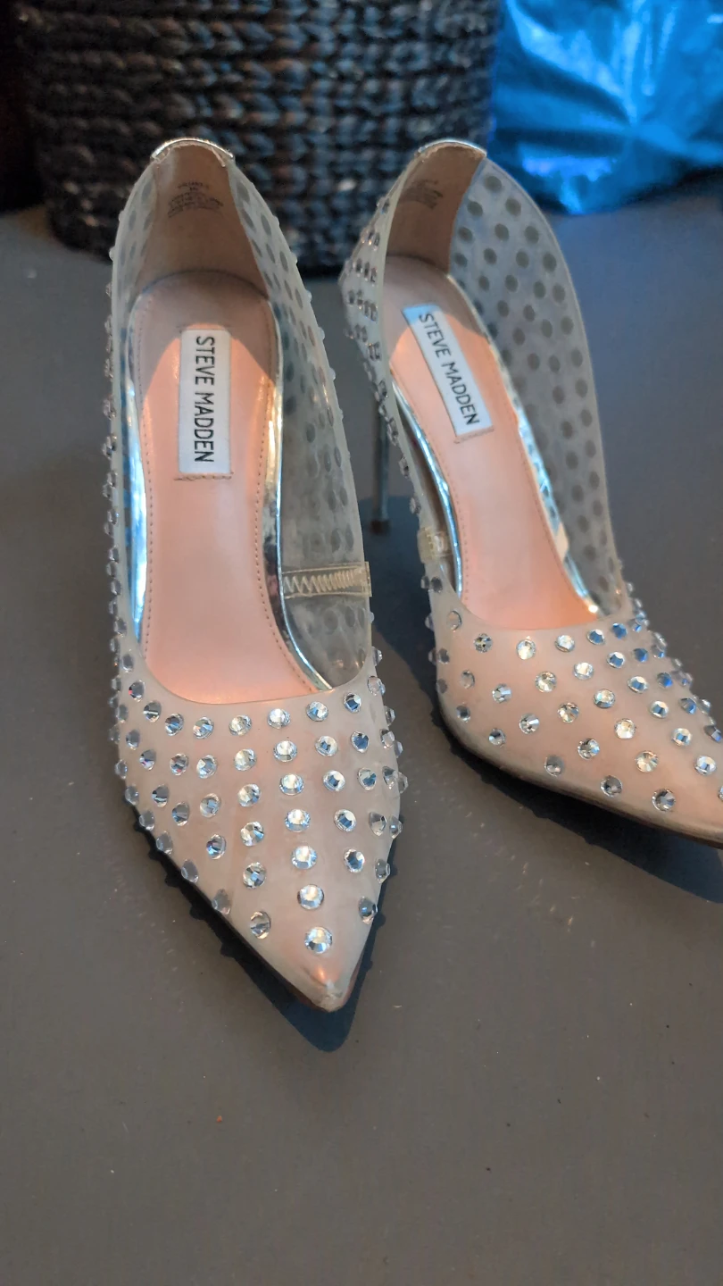 Steve Madden Bejewelled Stilettos
