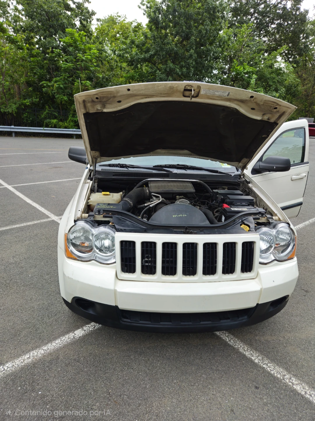 White Jeep Grand Cherokee 2008 - photo 2