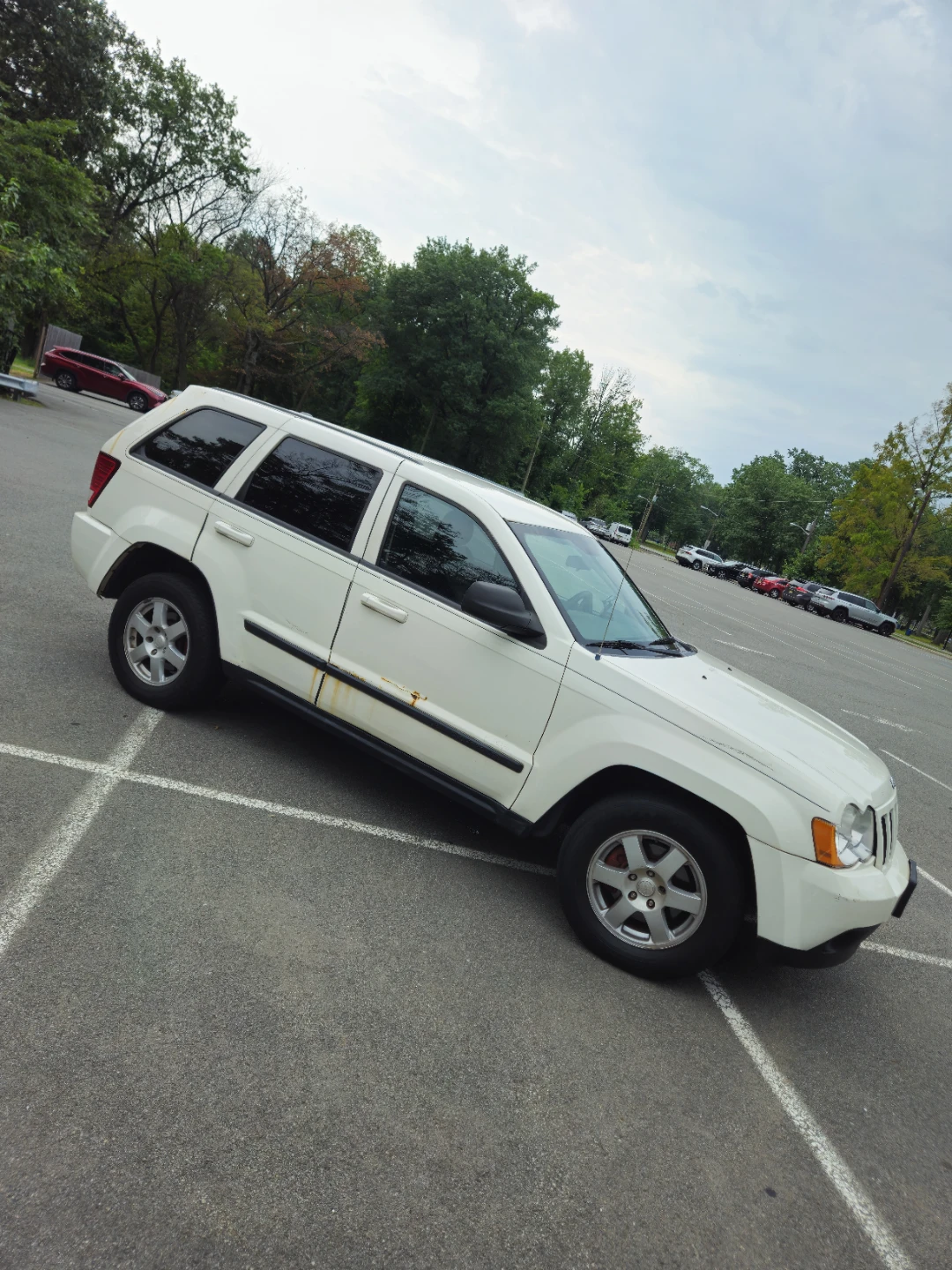 White Jeep Grand Cherokee 2008 - photo 4