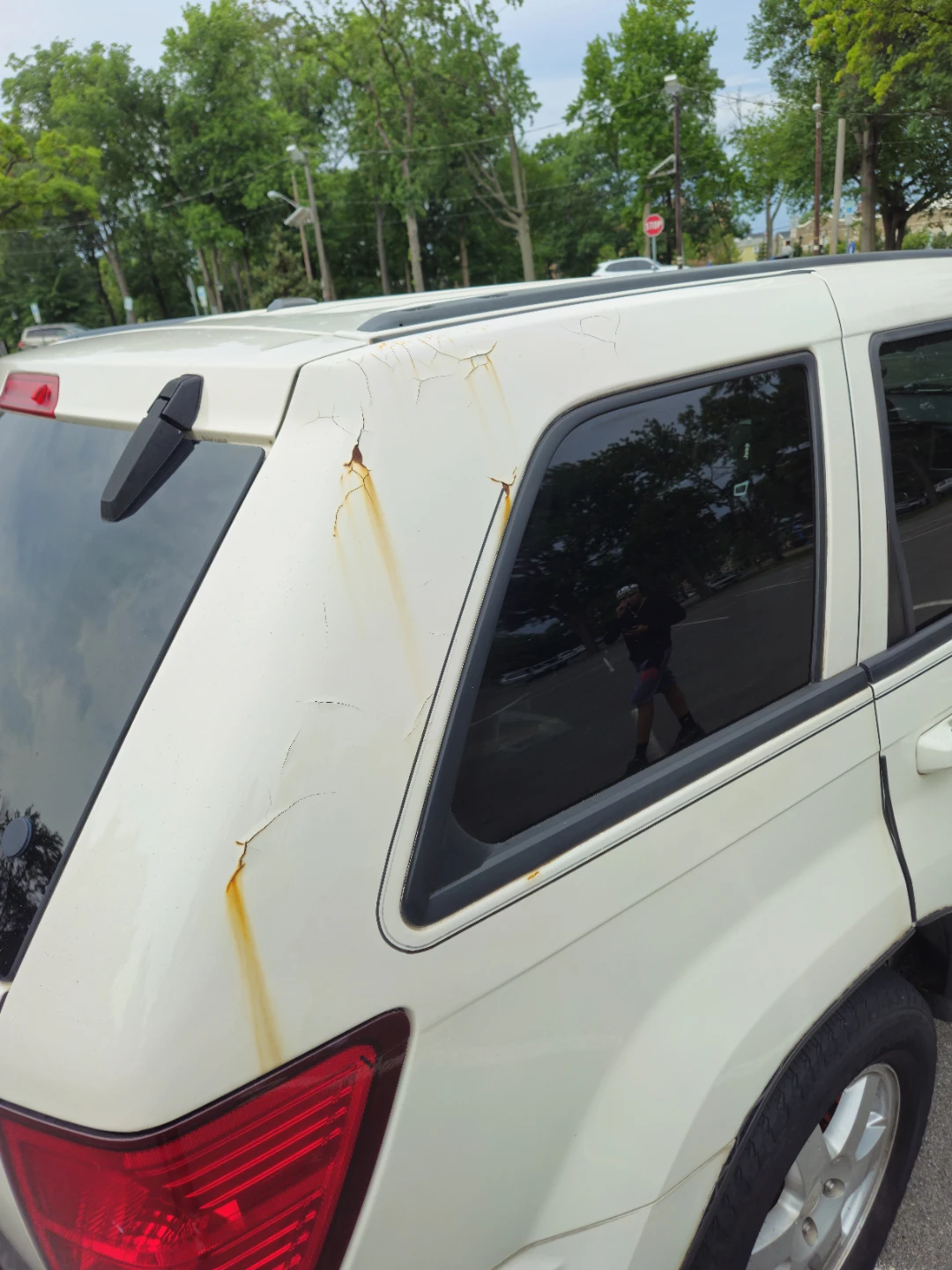 White Jeep Grand Cherokee 2008 - photo 5