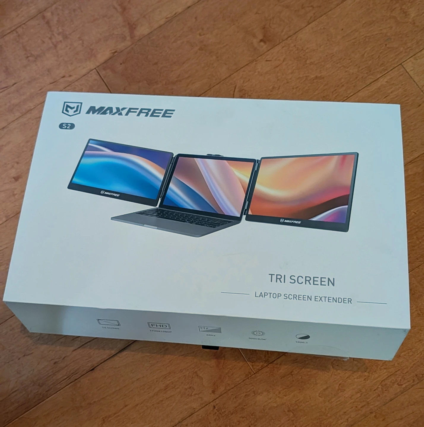 Maxfree S2 Tri Screen Laptop Screen Extender