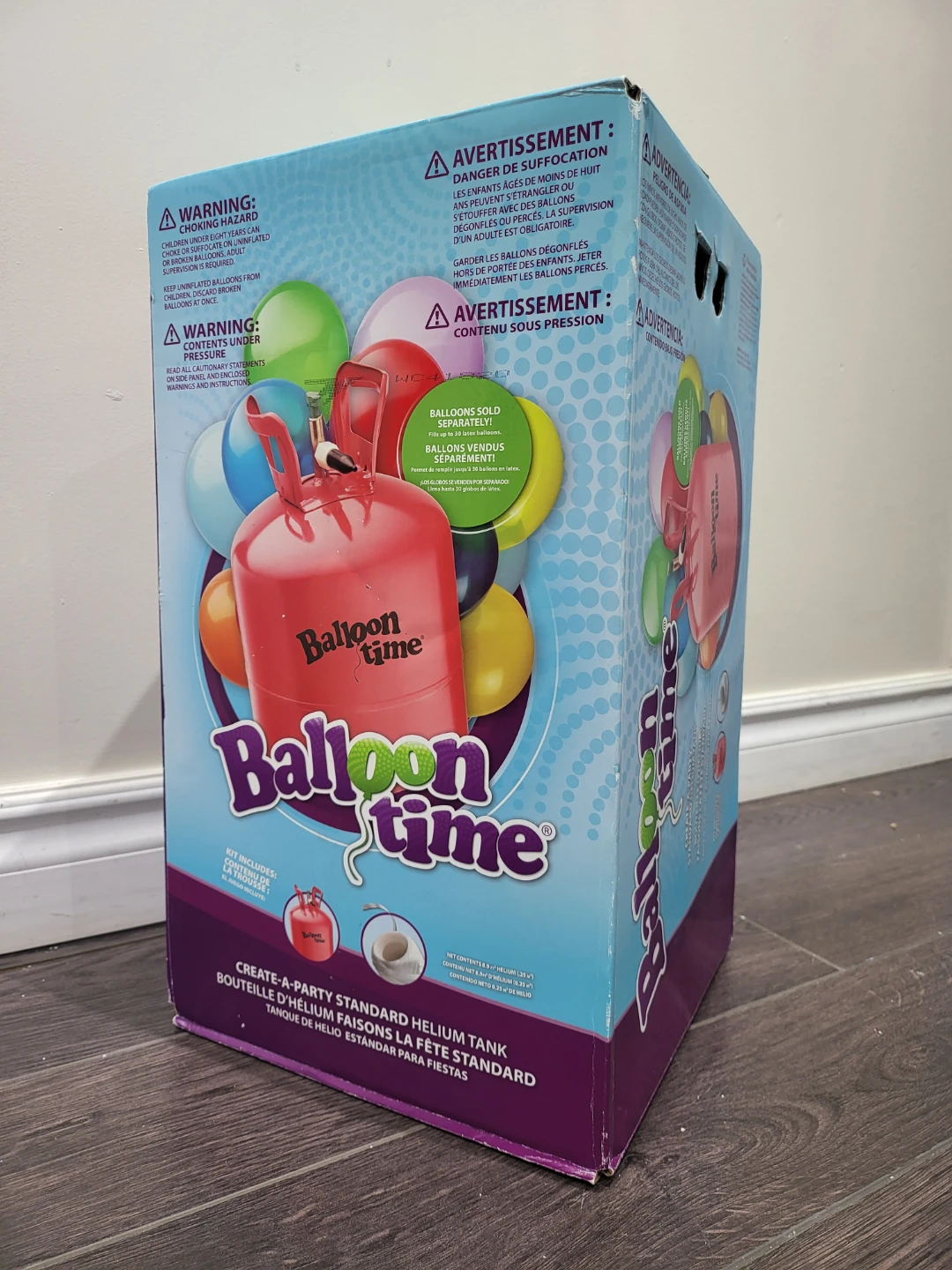 Balloon Time Standard Helium Tank Kit - photo 4
