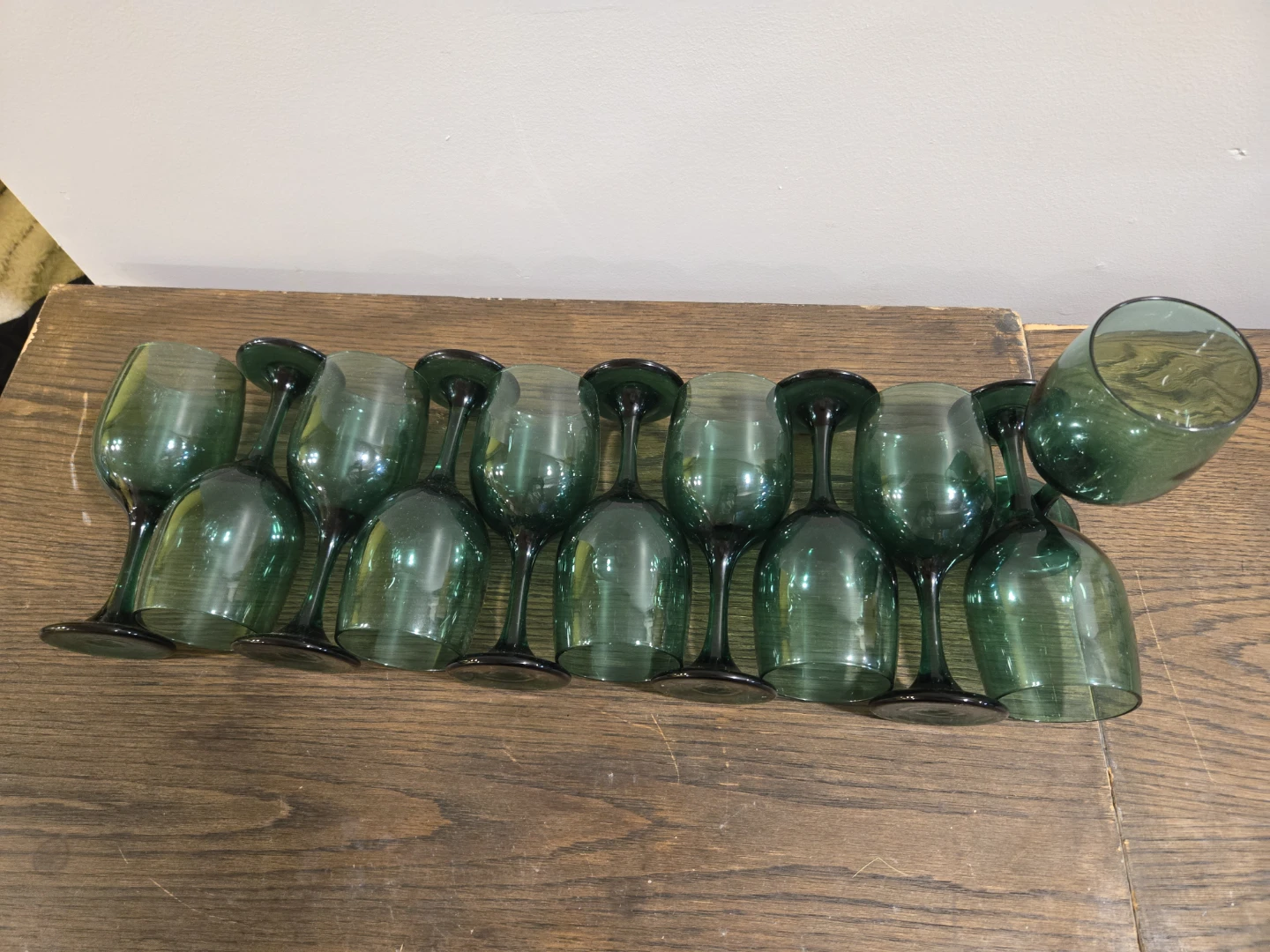 Instagram ready emerald  green Glasses