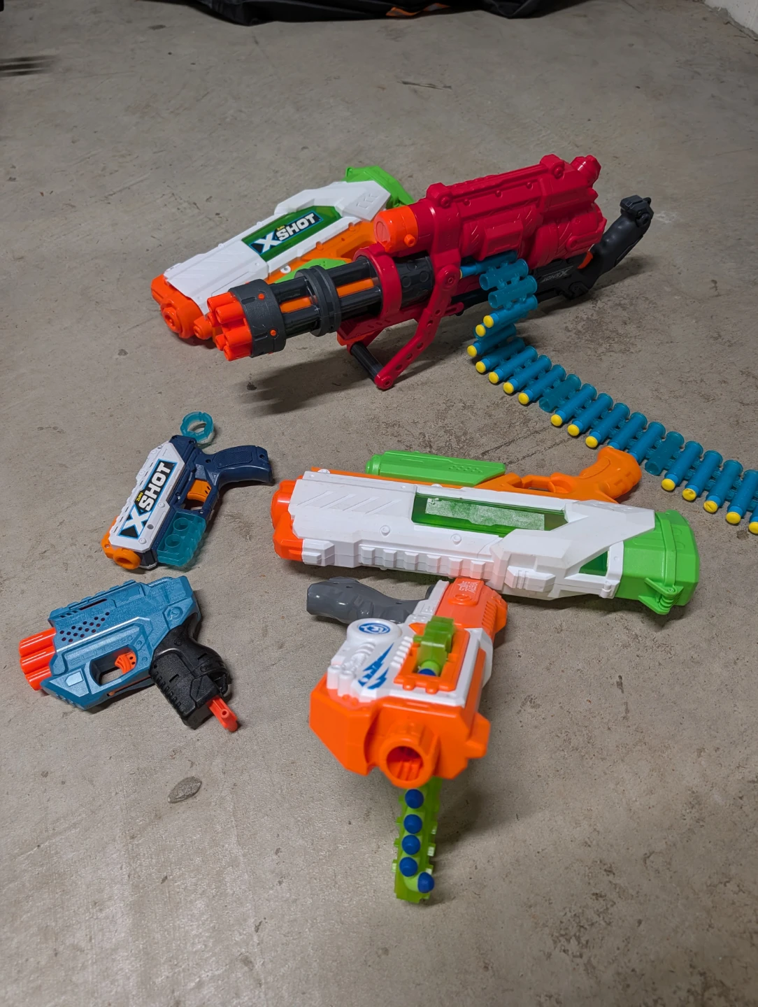 X-Shot Toy Blasters Bundle