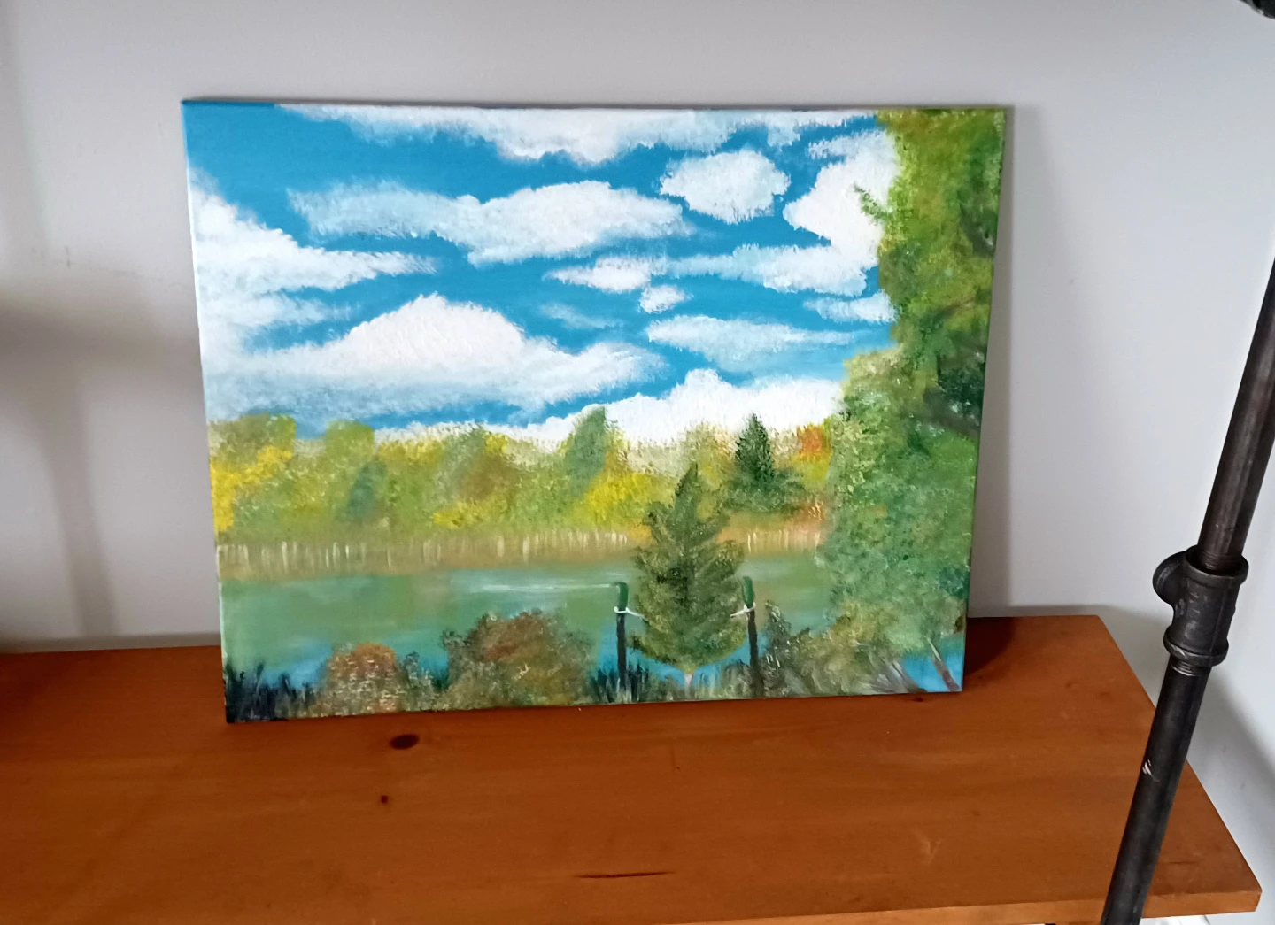 Assorted Hand-Painted Canvases