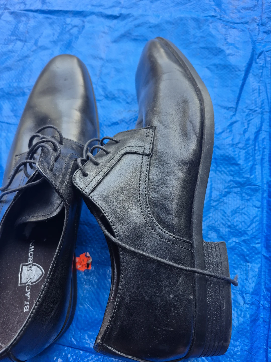 Black Brown Oxford Dress Shoes - photo 2
