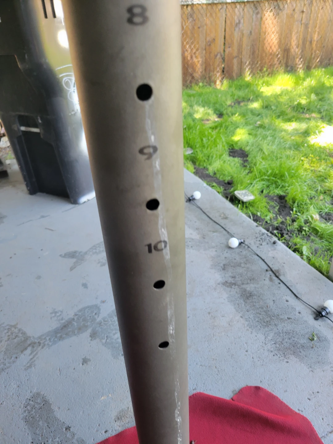 GOLD'S GYM  SQUAT RACK 1"HOLE PLATES 100LBs. - photo 4