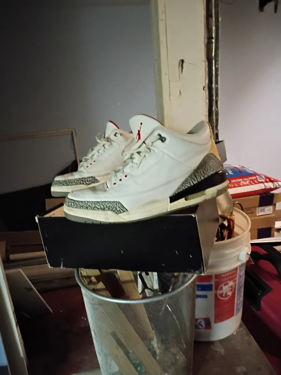 Nike Air Jordan 3 Retro Men's Sneakers - Size 15