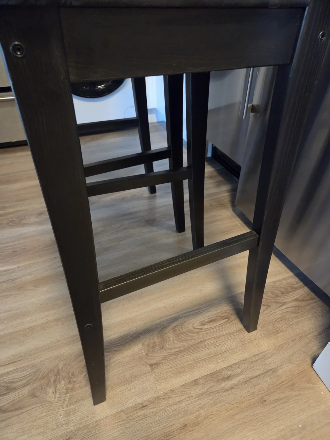 Set of 2 Dark Brown chairs - photo 4