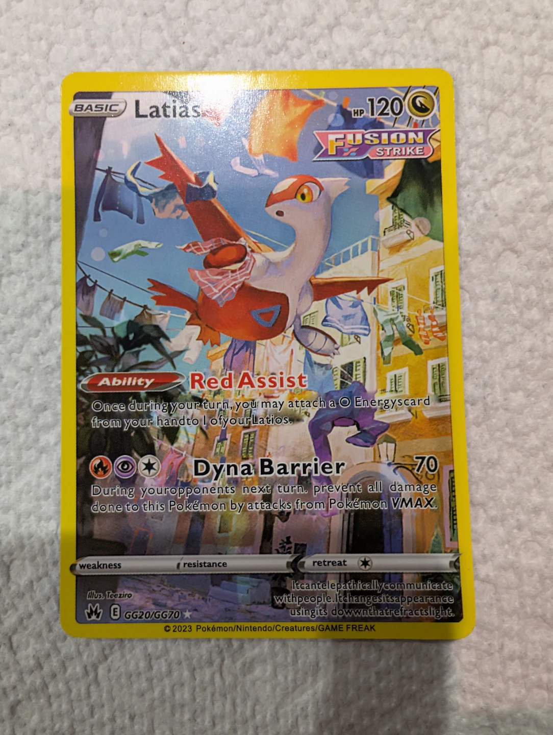Fusion Strike Latias - SWSH : Crown Zenith: Guardian Gallery
