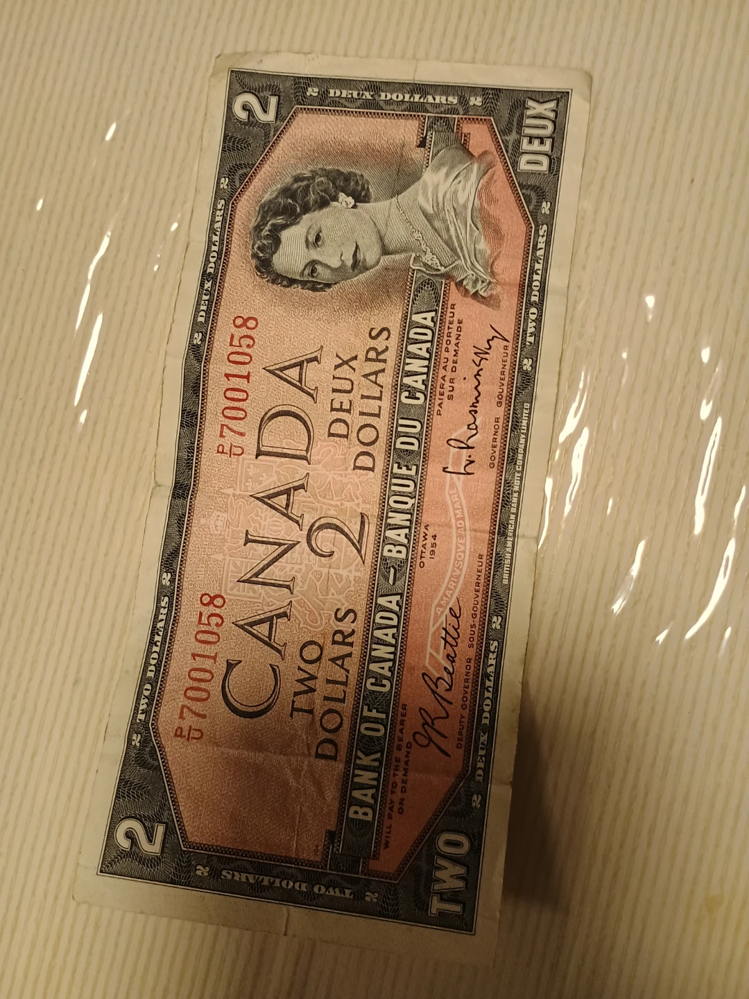 Bank of Canada Two Dollar Bill
