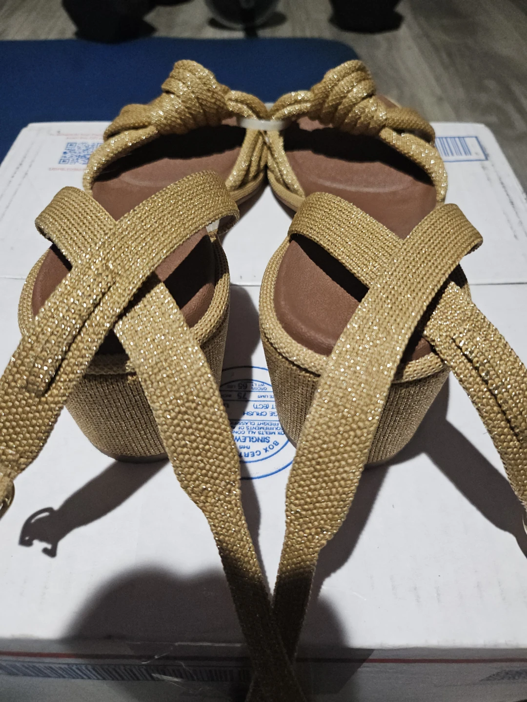 Rothys Gold Glitter Sandals - photo 5