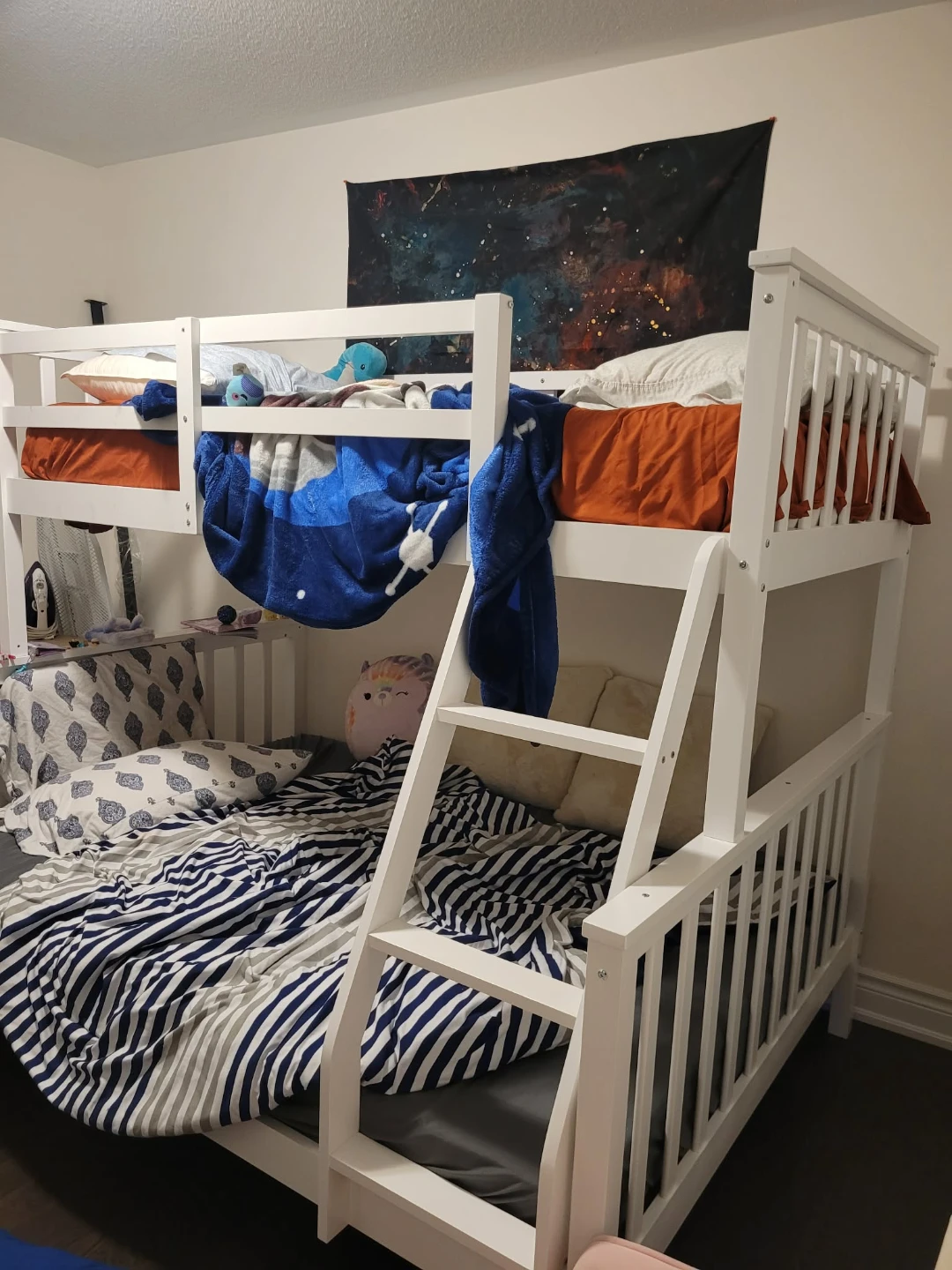 White Bunk Bed twin over full