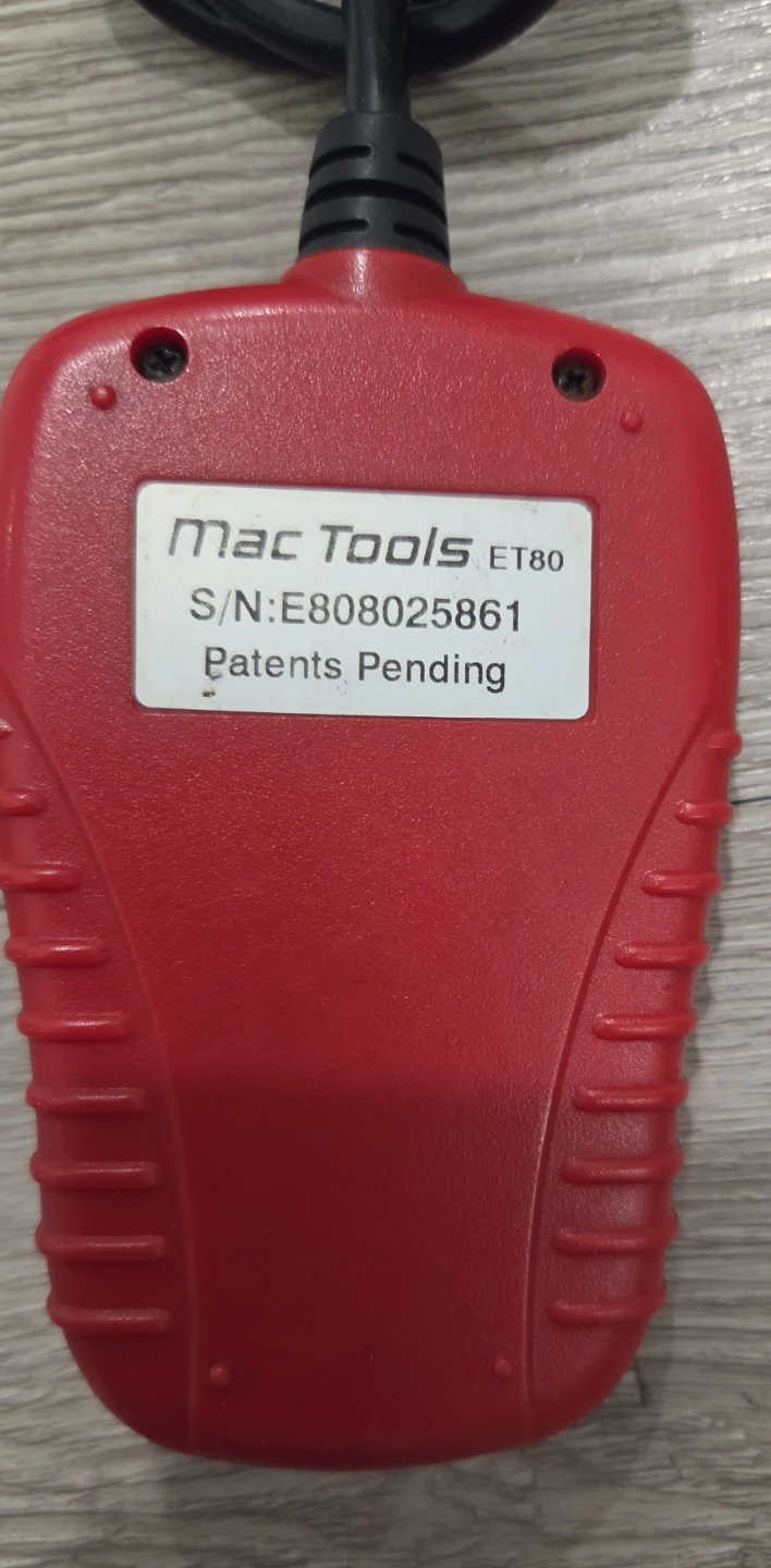 Mac Tools ET80 OBDII/EOBD Code Reader - photo 2