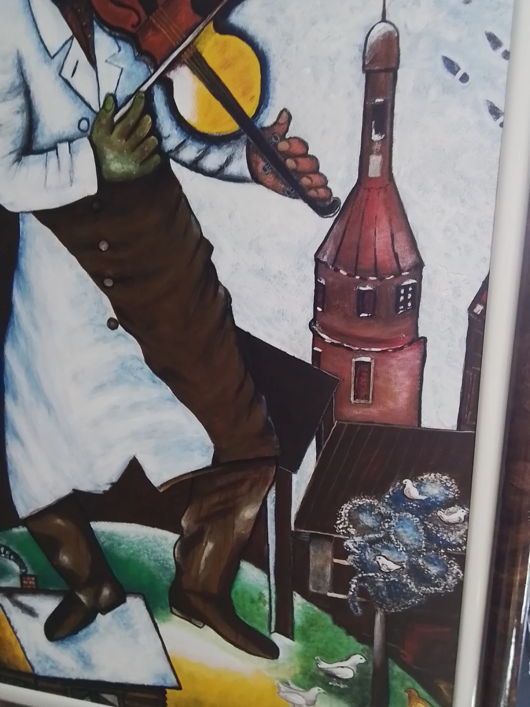 M. Kechman Oil Painting after Chagall - photo 3