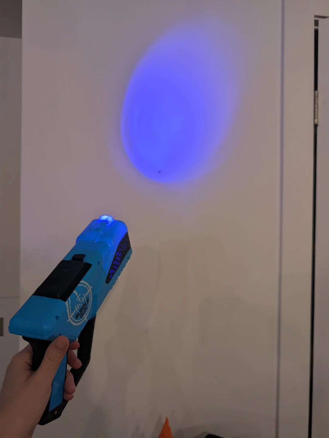 Powerful Bubble Gun for Kids (Blue) - photo 4