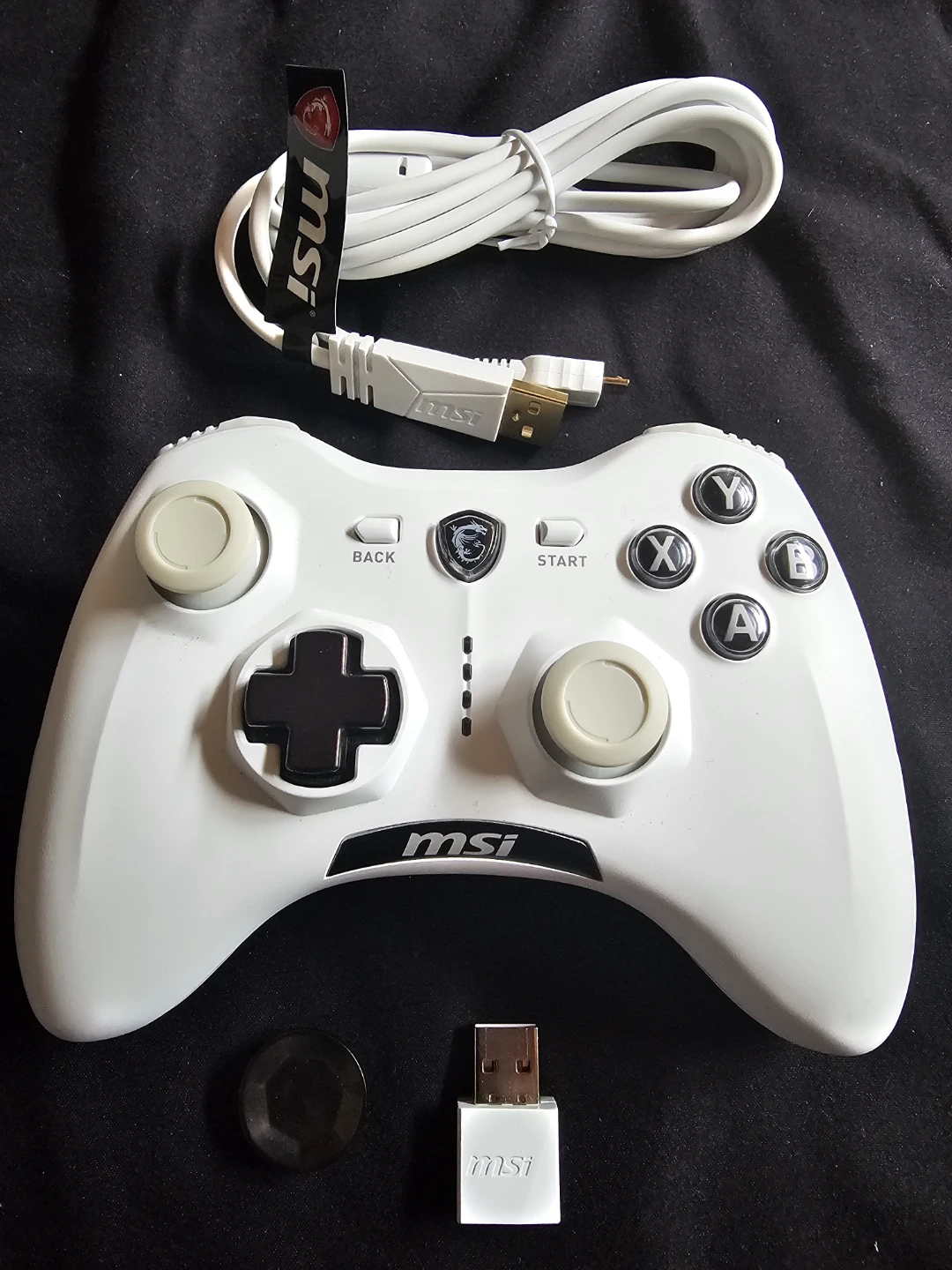 MSI FORCE GC30 V2 White Wireless Game Controller