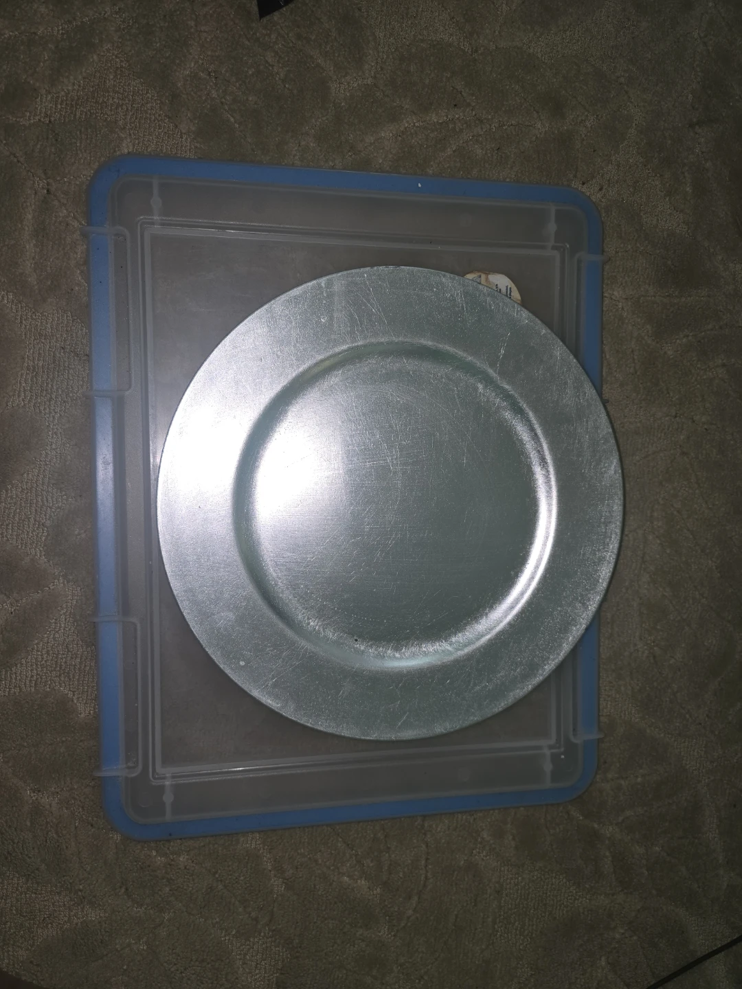 Gold Embossed Charger Plate - photo 2