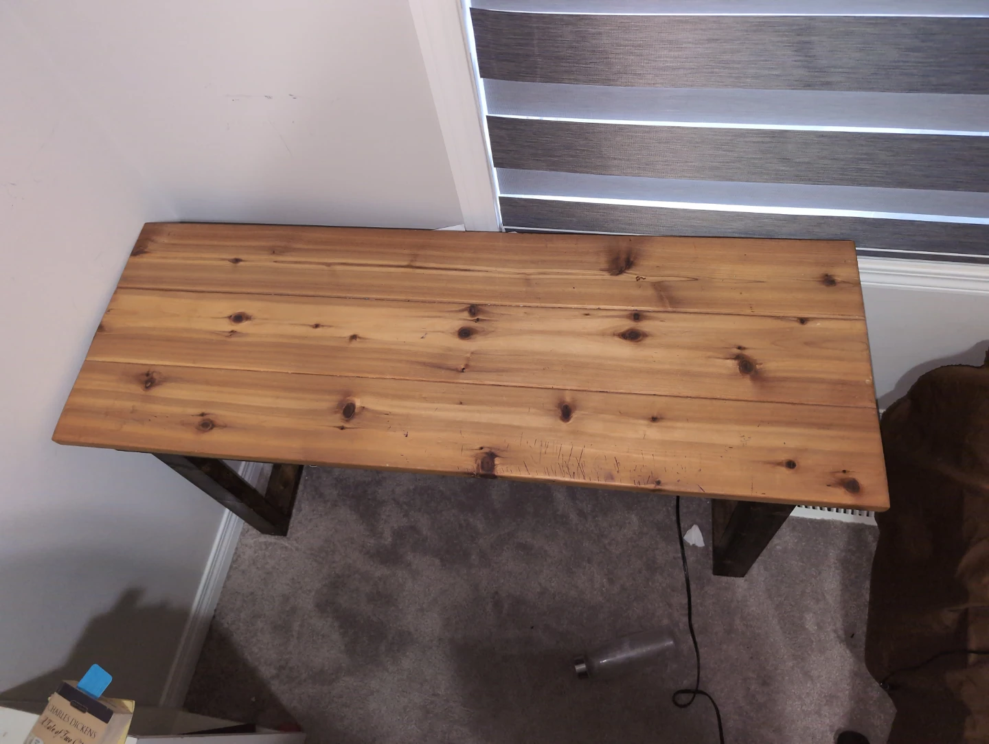 Solid Wood Desk with table - photo 3